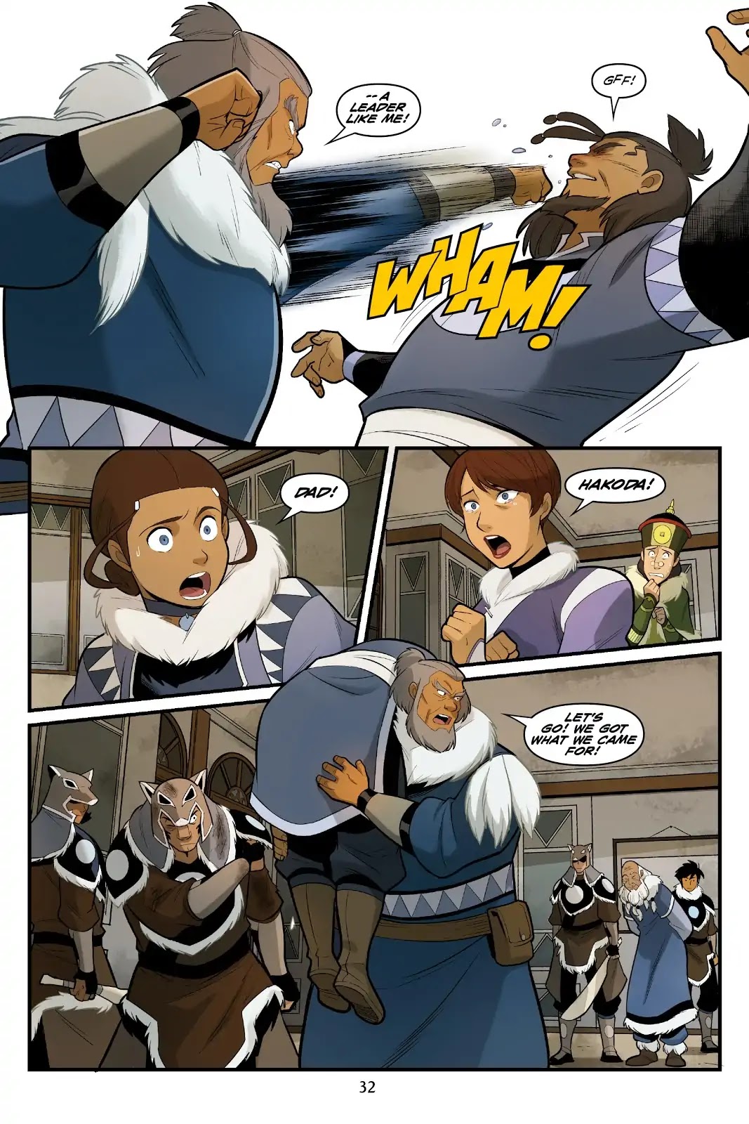 Avatar: The Last Airbender - North and South Chapter 0.6 page 33 - North and South - Part Three