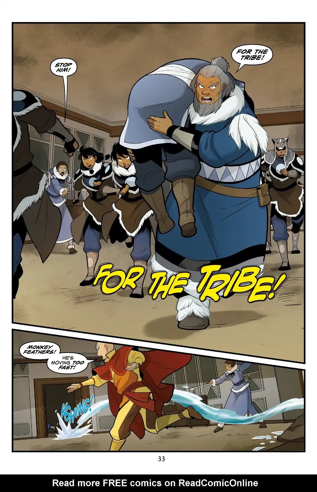 Avatar: The Last Airbender - North and South Chapter 0.6 page 34 - North and South - Part Three