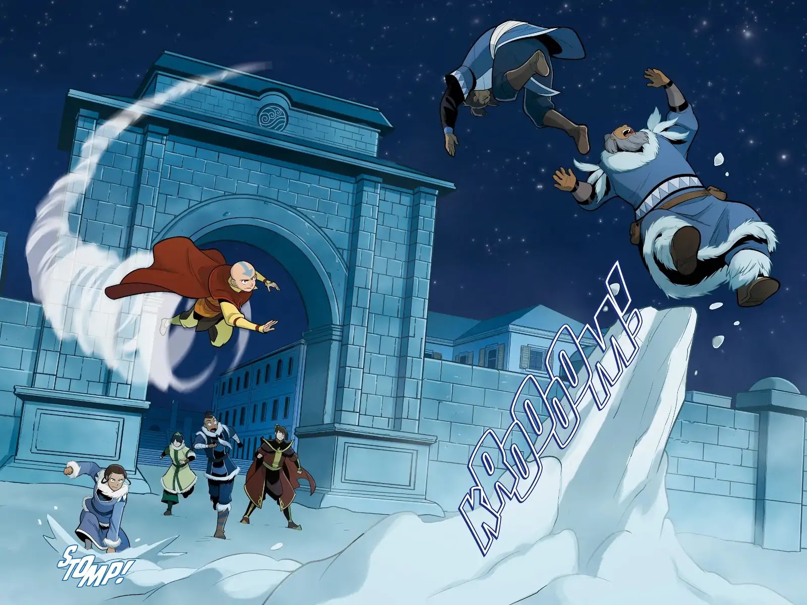 Avatar: The Last Airbender - North and South Chapter 0.6 page 37 - North and South - Part Three