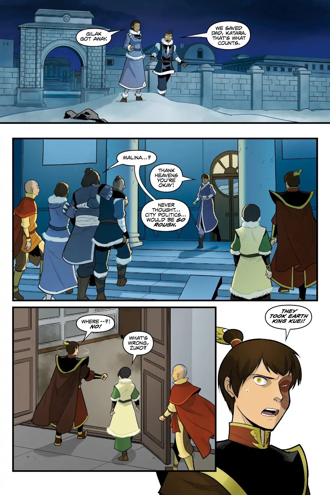Avatar: The Last Airbender - North and South Chapter 0.6 page 39 - North and South - Part Three