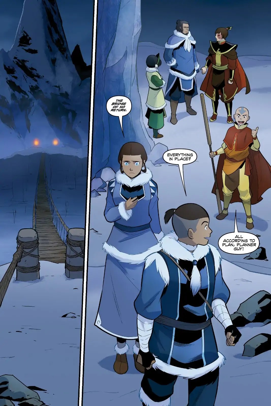 Avatar: The Last Airbender - North and South Chapter 0.6 page 46 - North and South - Part Three