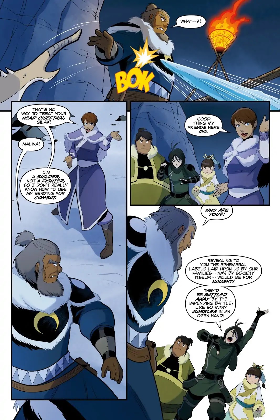 Avatar: The Last Airbender - North and South Chapter 0.6 page 54 - North and South - Part Three