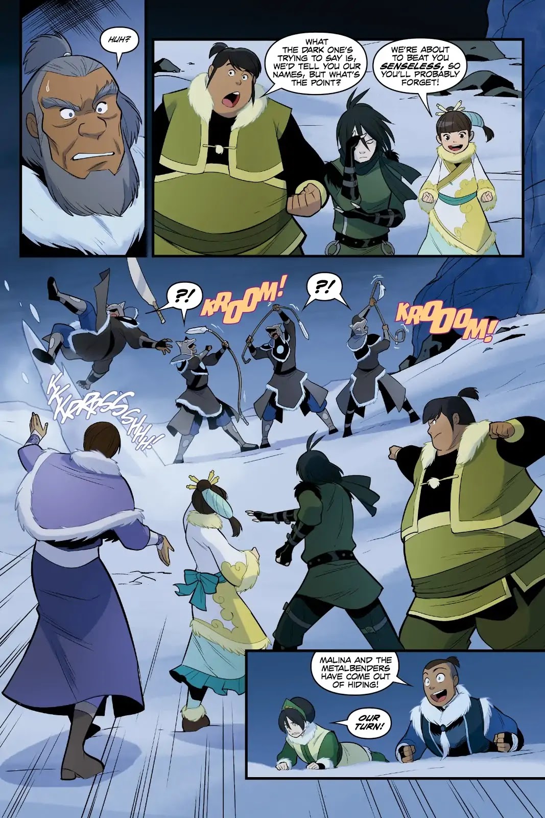 Avatar: The Last Airbender - North and South Chapter 0.6 page 55 - North and South - Part Three