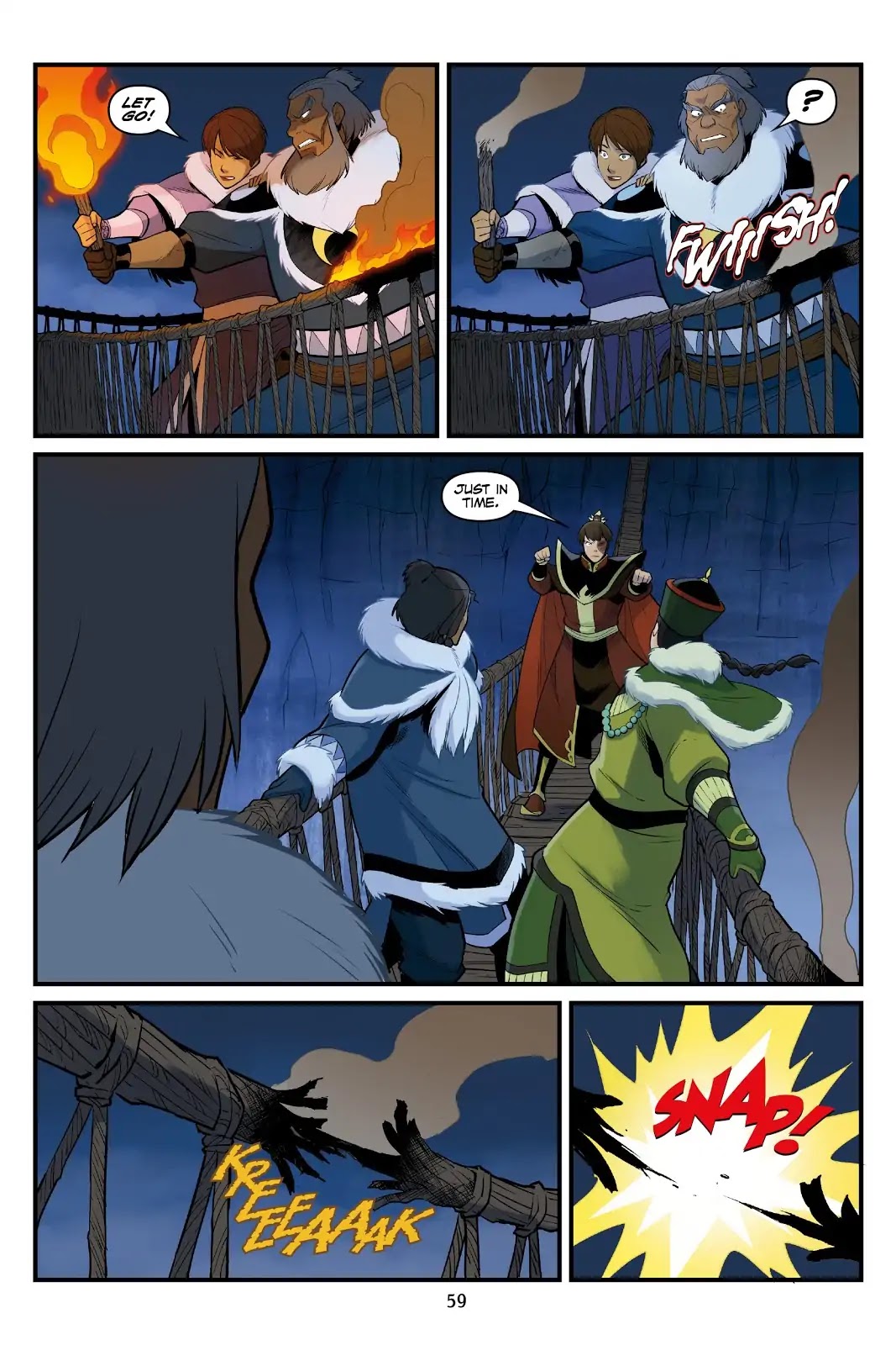 Avatar: The Last Airbender - North and South Chapter 0.6 page 59 - North and South - Part Three