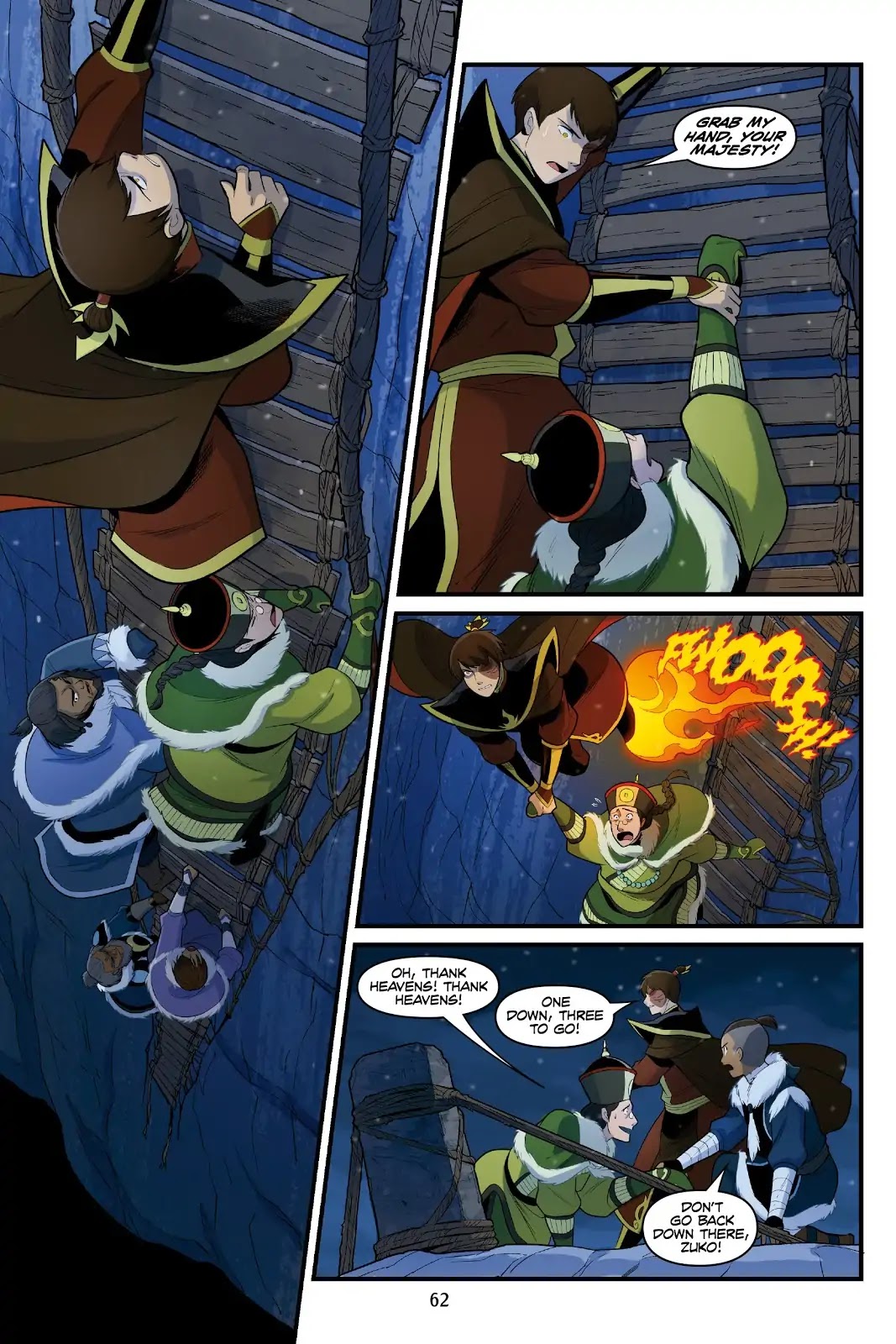 Avatar: The Last Airbender - North and South Chapter 0.6 page 61 - North and South - Part Three