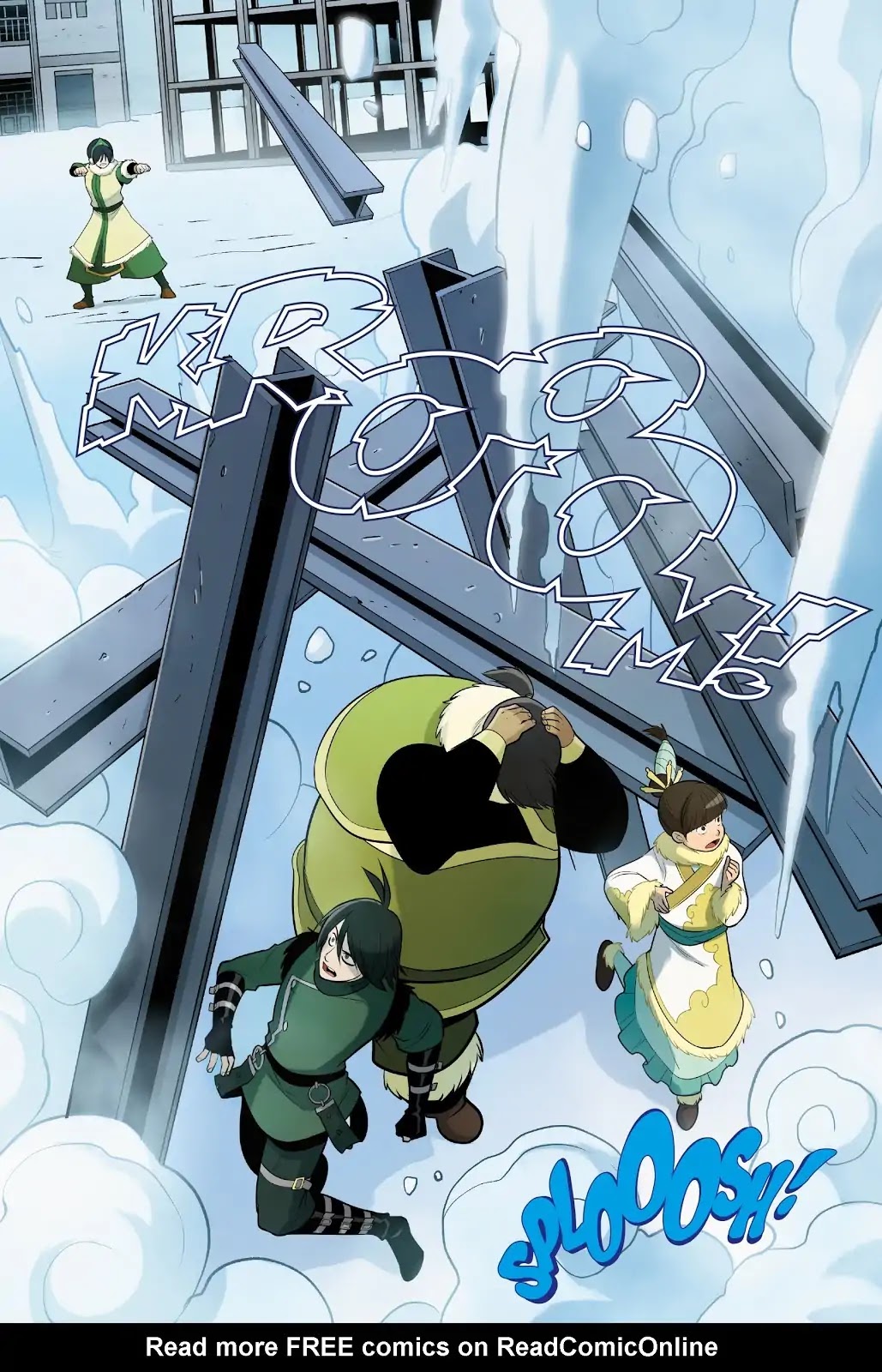 Avatar: The Last Airbender - North and South Chapter 0.6 page 7 - North and South - Part Three