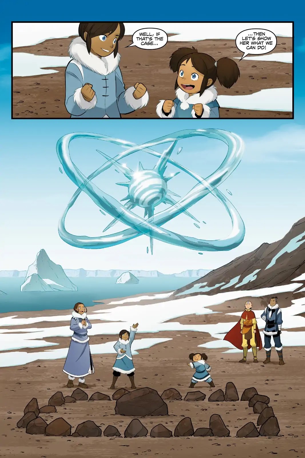 Avatar: The Last Airbender - North and South Chapter 0.6 page 72 - North and South - Part Three