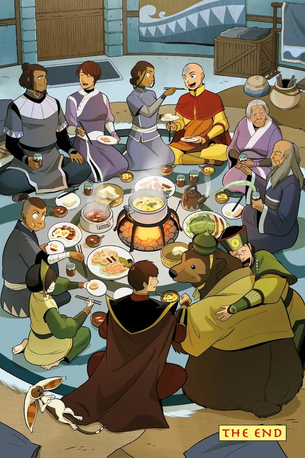 Avatar: The Last Airbender - North and South Chapter 0.6 page 75 - North and South - Part Three