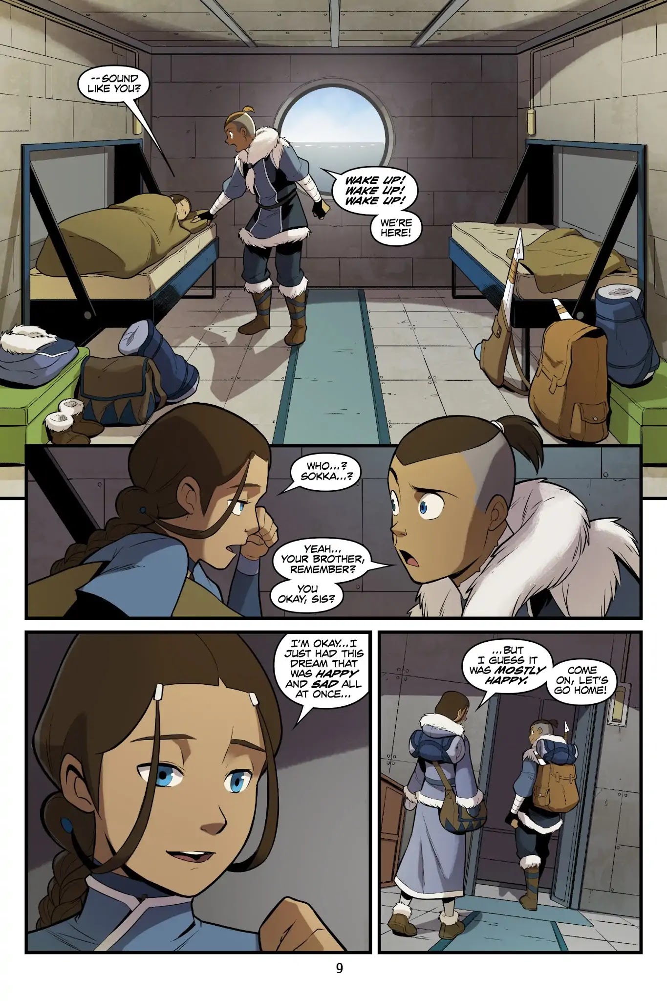 Avatar: The Last Airbender - North and South Chapter 0 page 10 - North and South - Part One