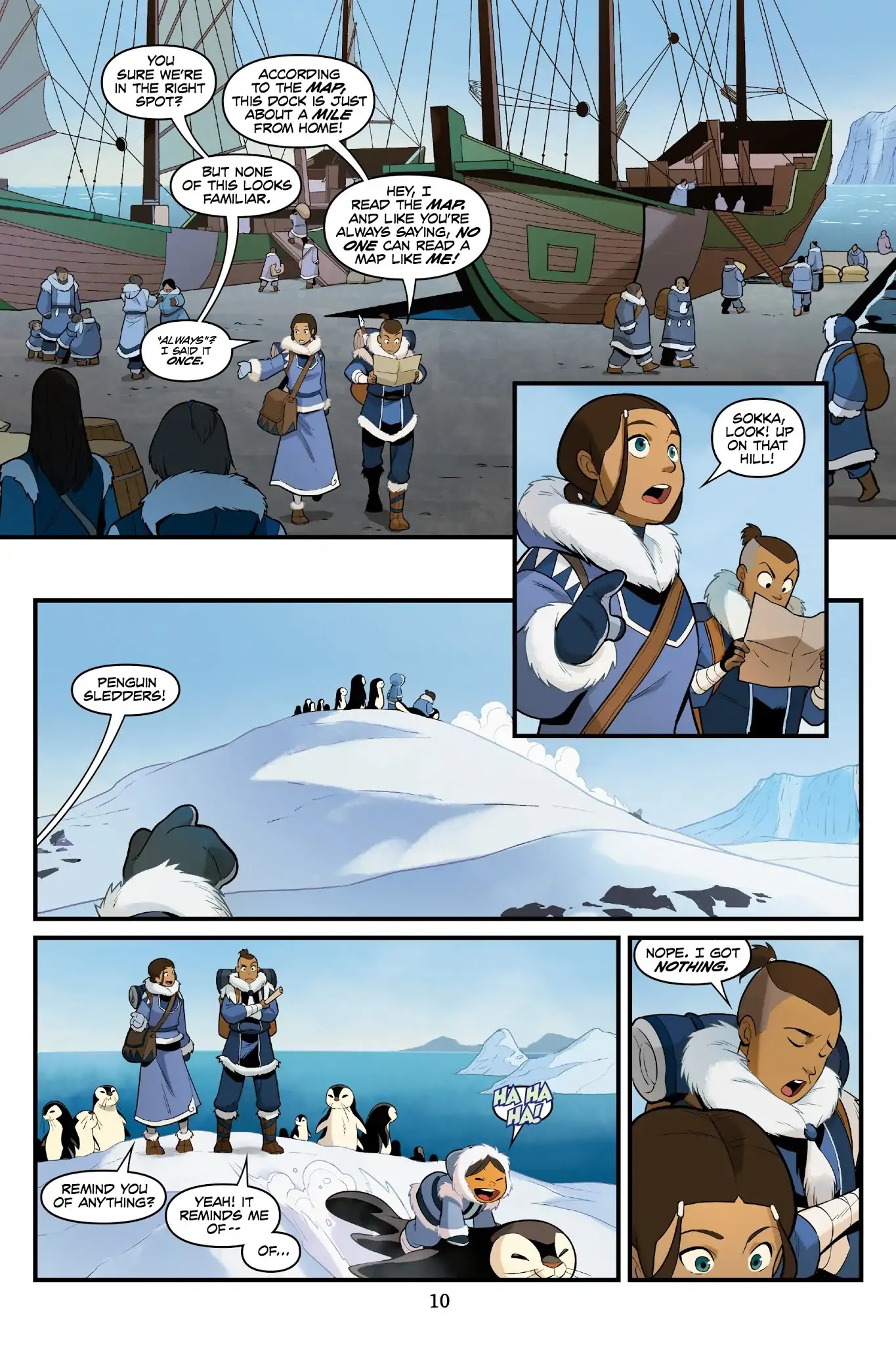 Avatar: The Last Airbender - North and South Chapter 0 page 11 - North and South - Part One