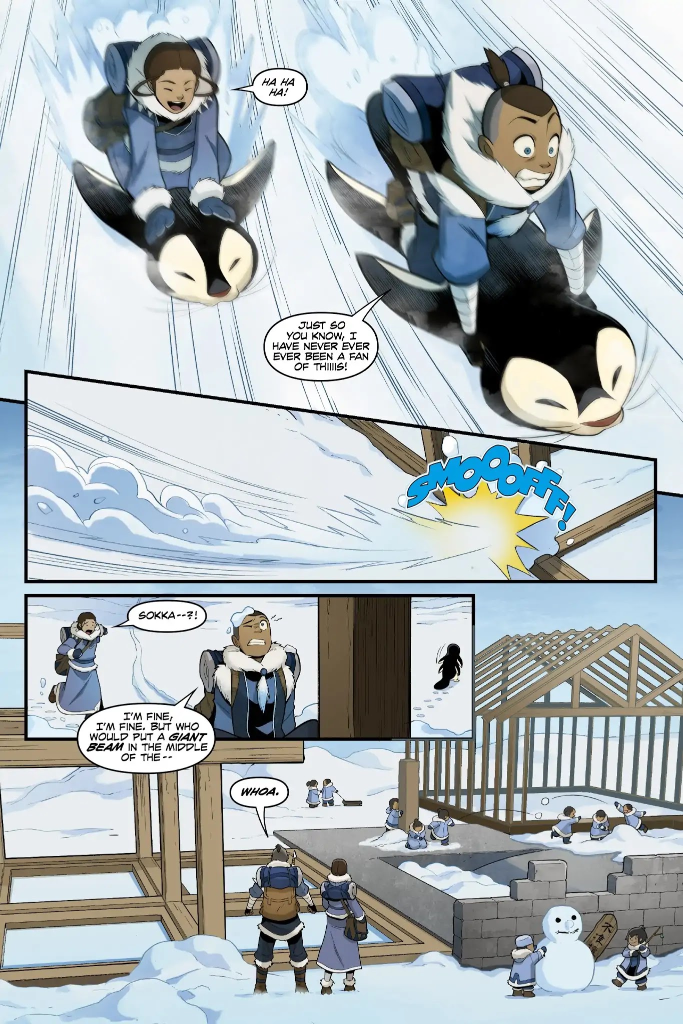 Avatar: The Last Airbender - North and South Chapter 0 page 13 - North and South - Part One