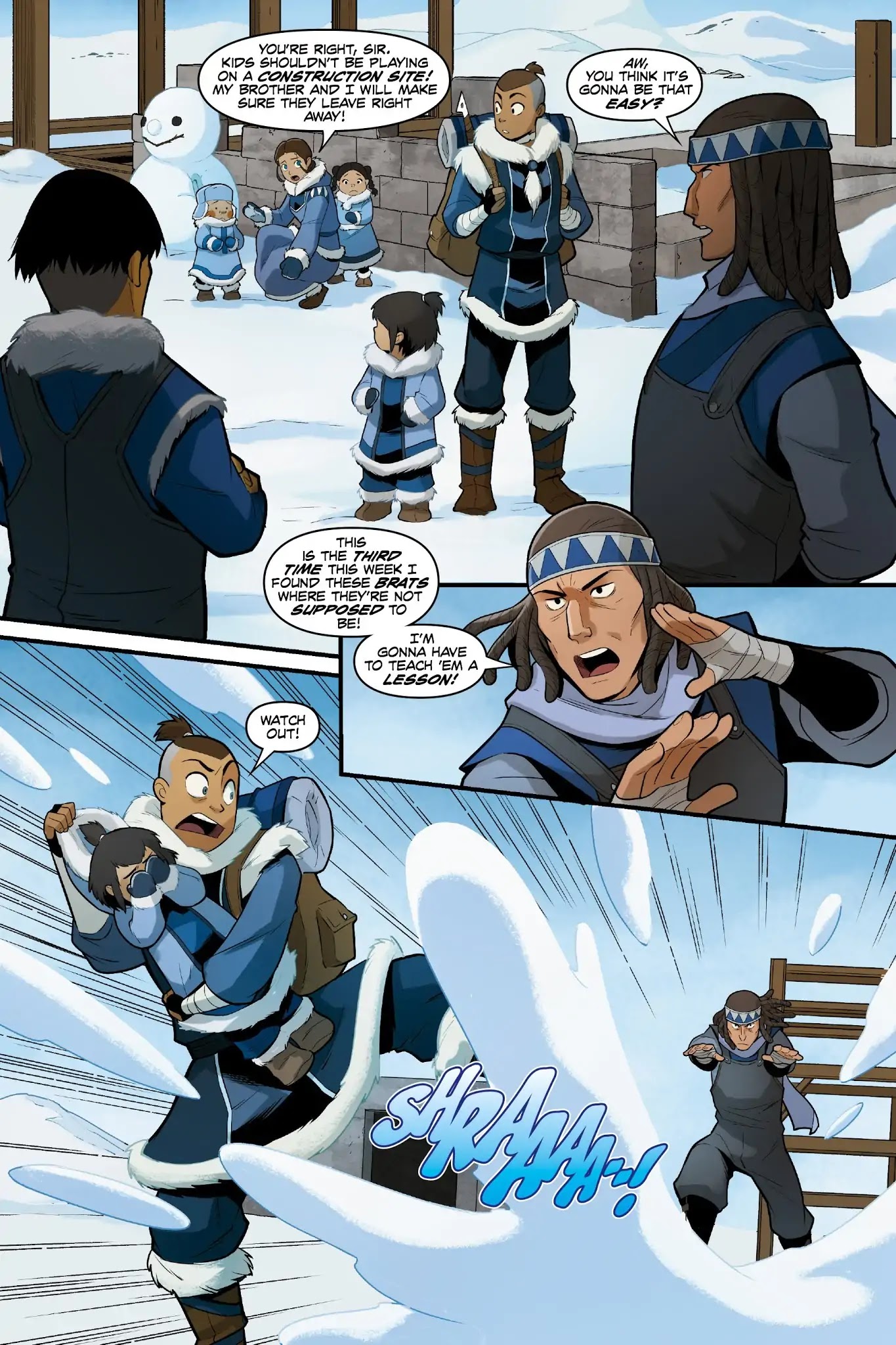 Avatar: The Last Airbender - North and South Chapter 0 page 16 - North and South - Part One