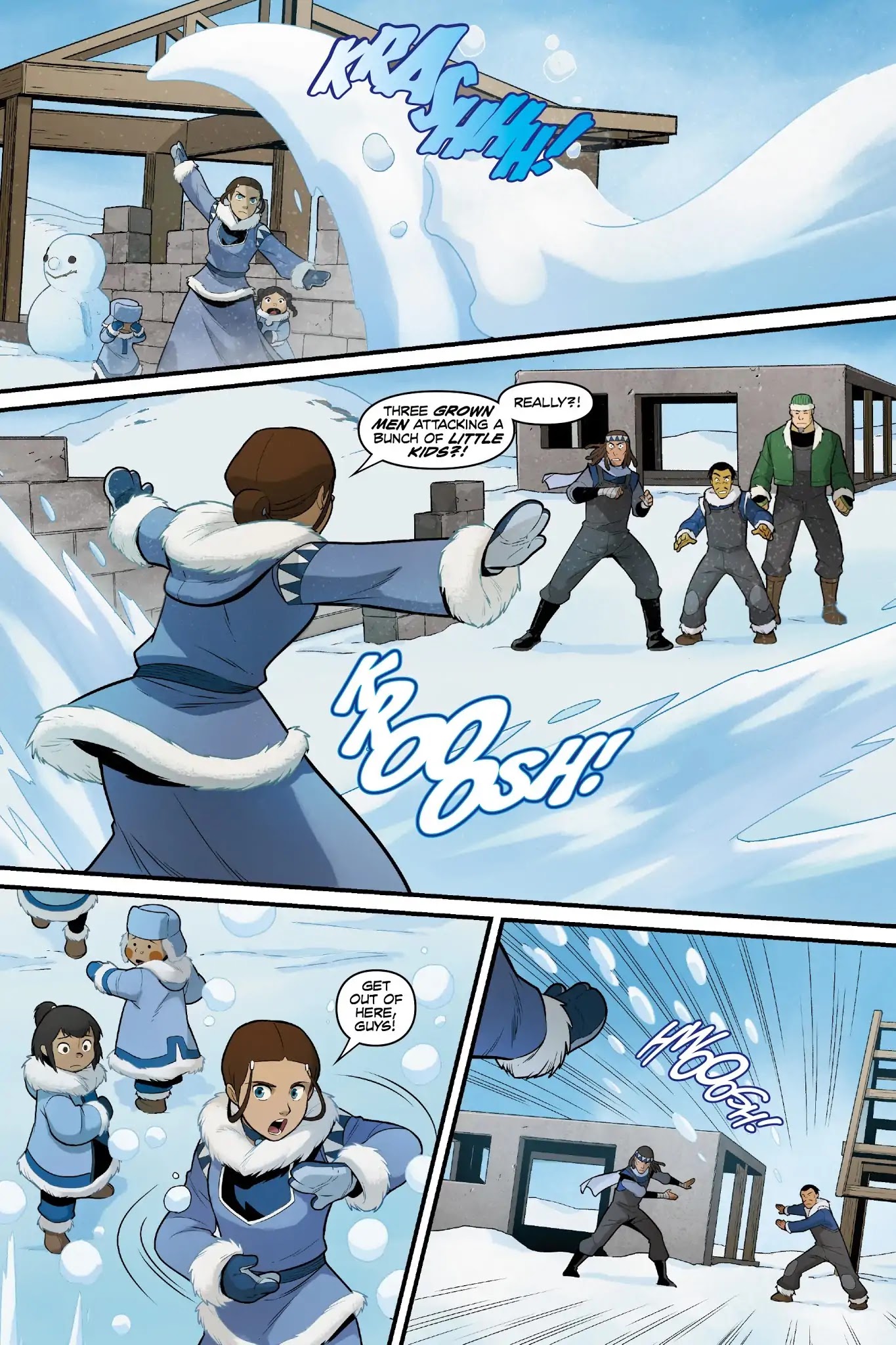 Avatar: The Last Airbender - North and South Chapter 0 page 17 - North and South - Part One