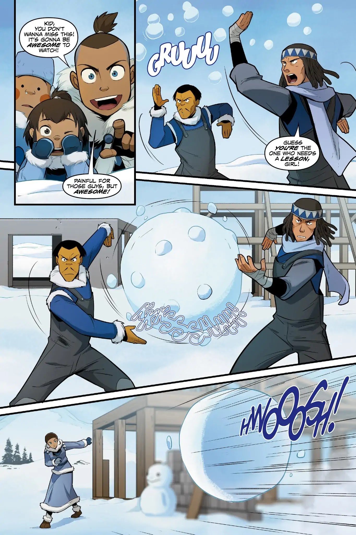 Avatar: The Last Airbender - North and South Chapter 0 page 18 - North and South - Part One
