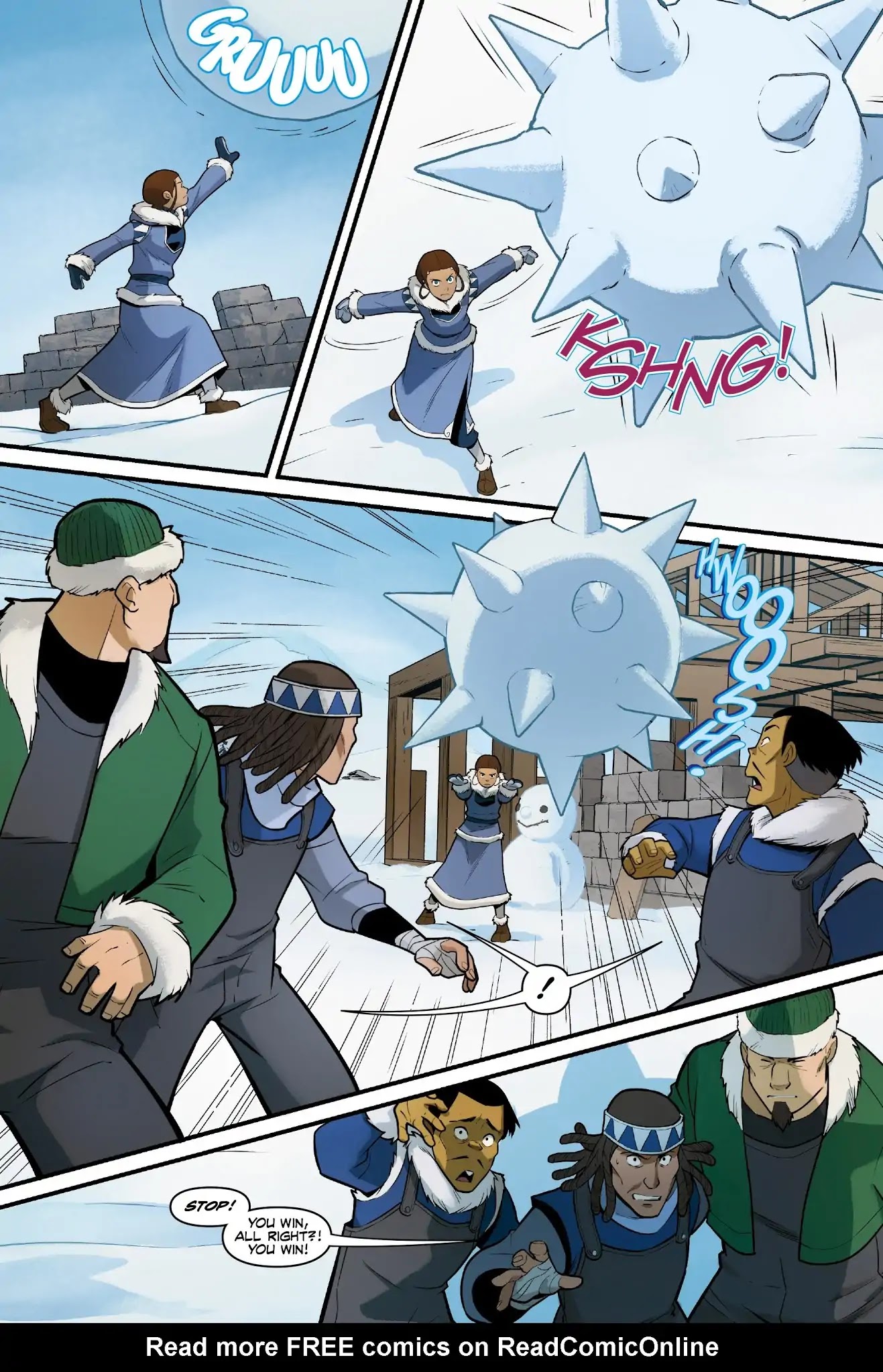 Avatar: The Last Airbender - North and South Chapter 0 page 19 - North and South - Part One