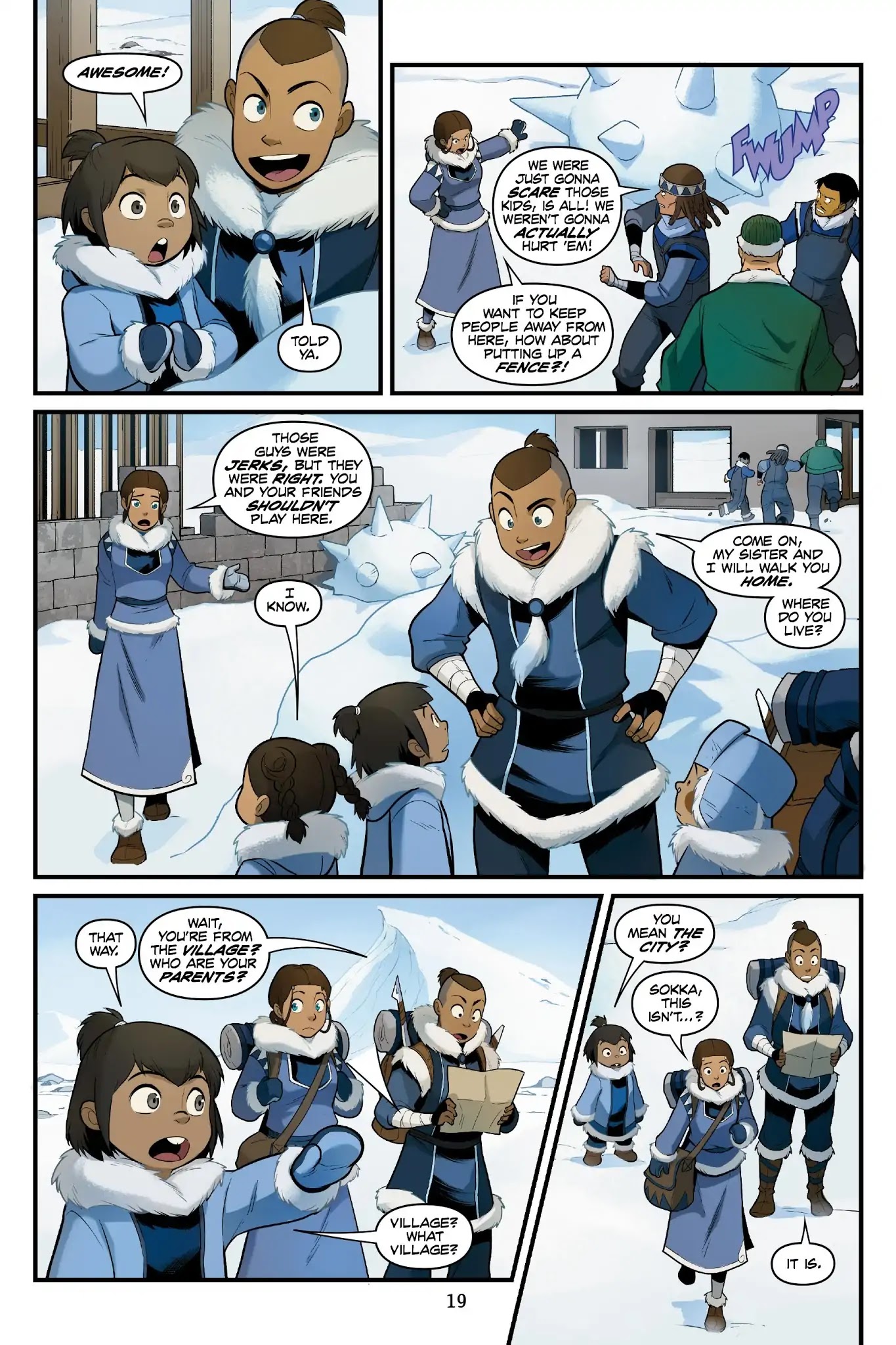 Avatar: The Last Airbender - North and South Chapter 0 page 20 - North and South - Part One