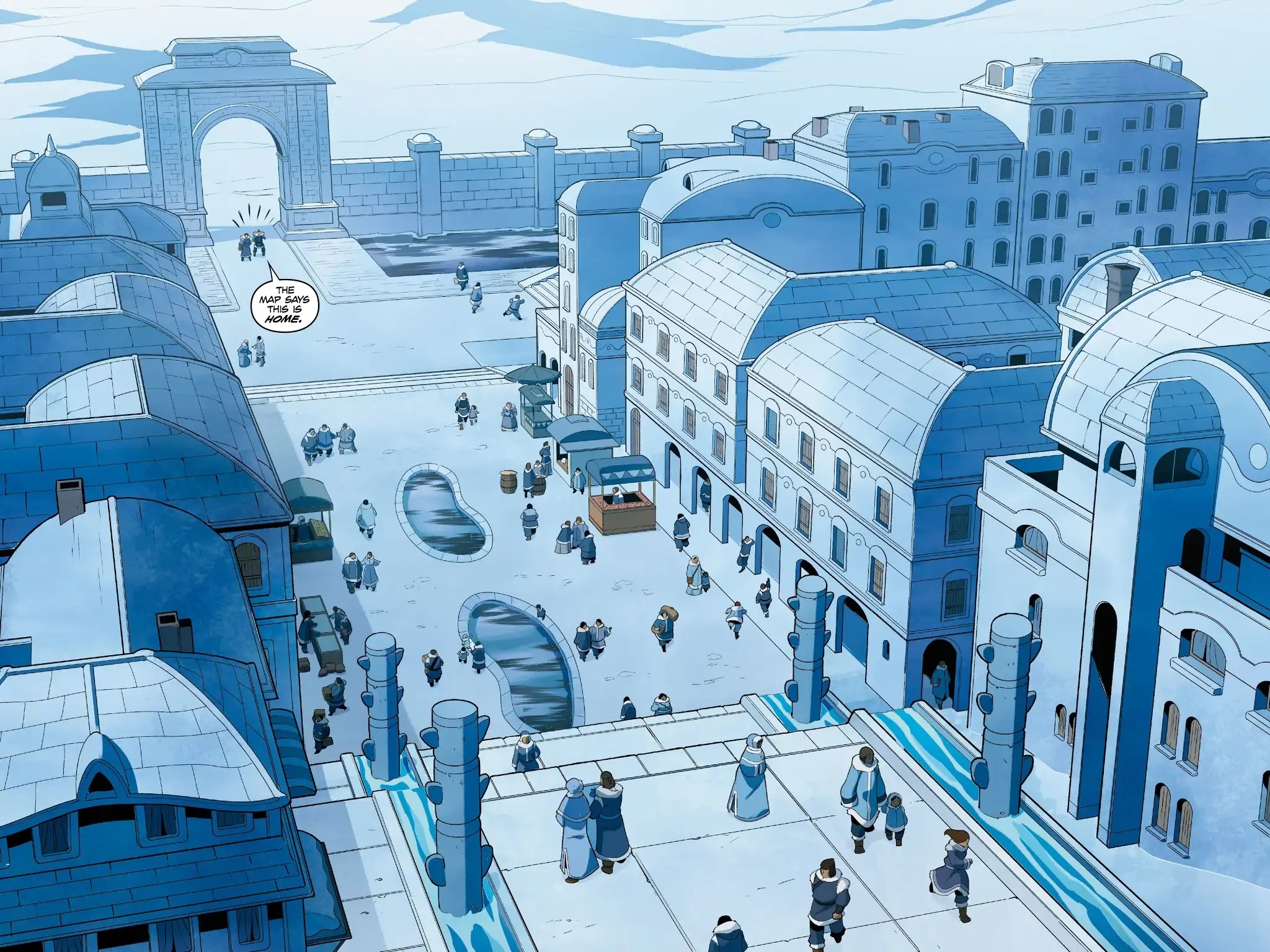 Avatar: The Last Airbender - North and South Chapter 0 page 21 - North and South - Part One