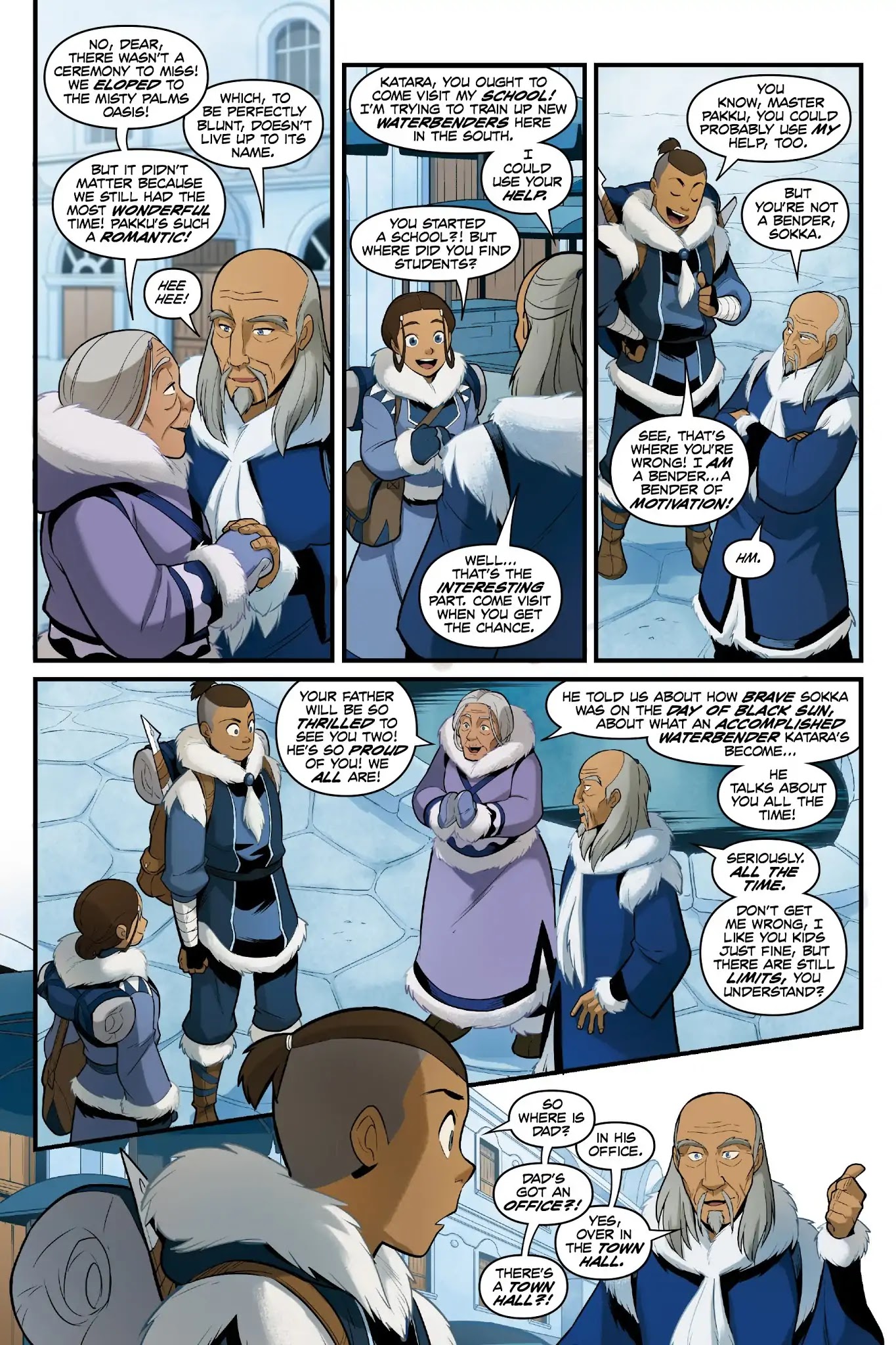 Avatar: The Last Airbender - North and South Chapter 0 page 25 - North and South - Part One