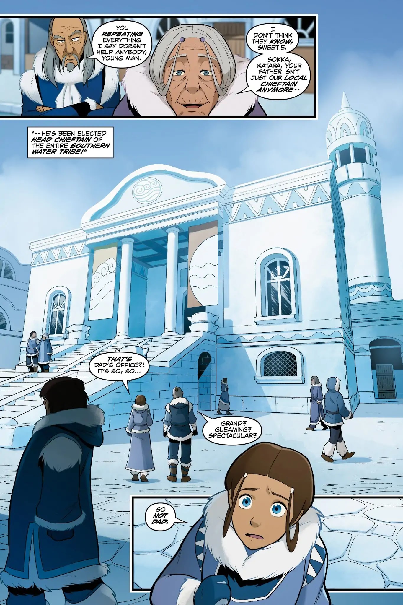 Avatar: The Last Airbender - North and South Chapter 0 page 26 - North and South - Part One