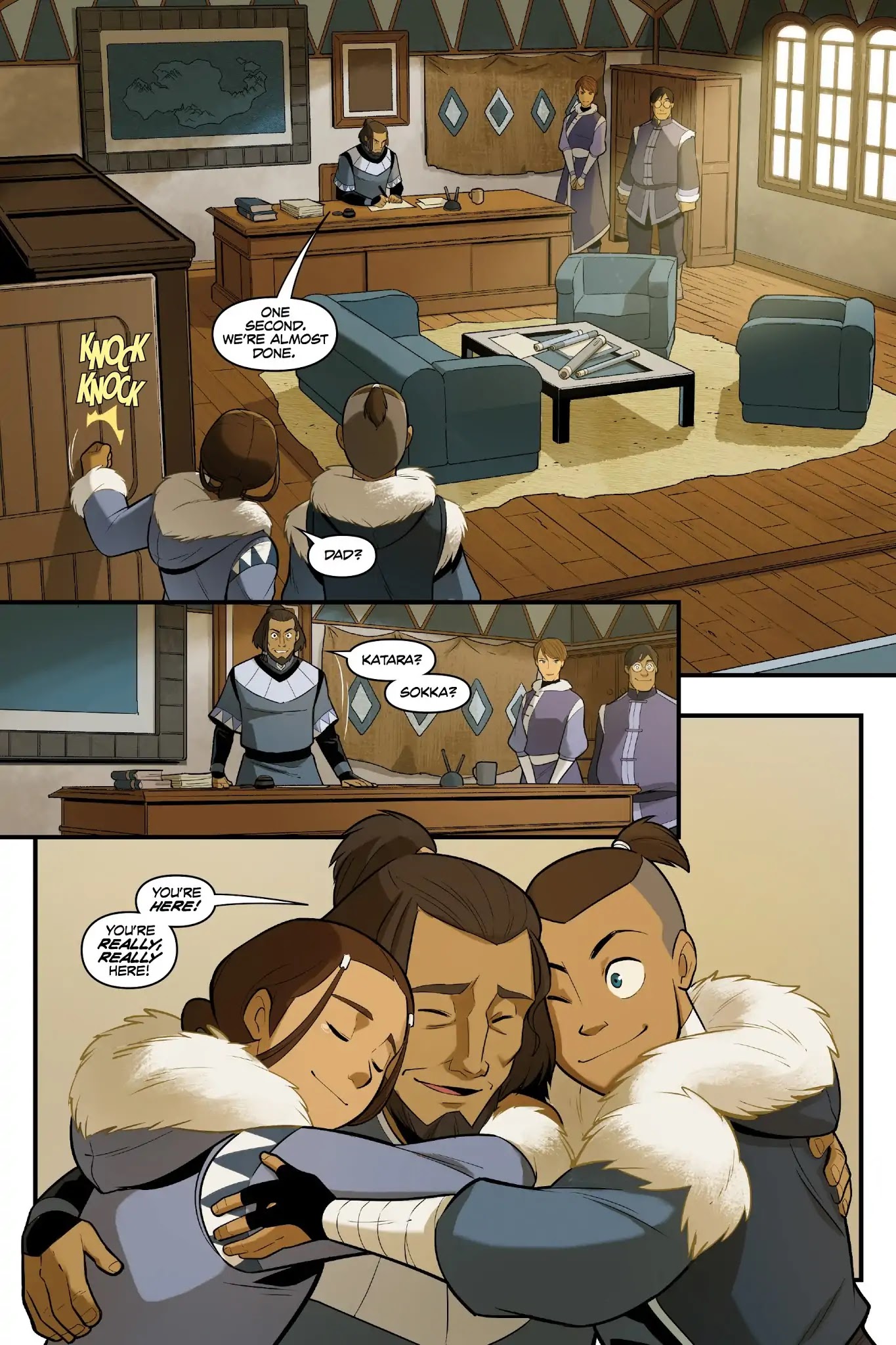 Avatar: The Last Airbender - North and South Chapter 0 page 27 - North and South - Part One