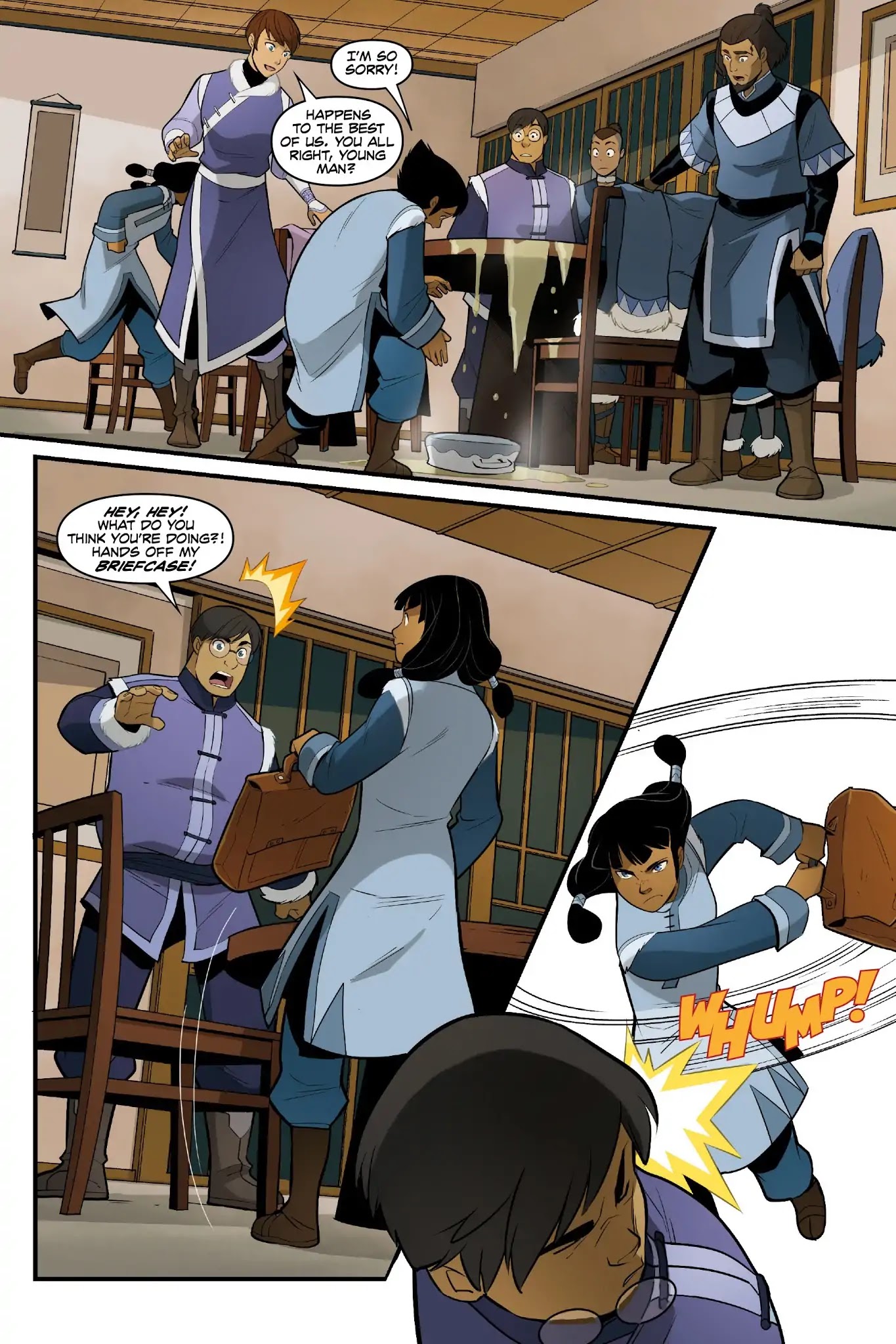 Avatar: The Last Airbender - North and South Chapter 0 page 37 - North and South - Part One