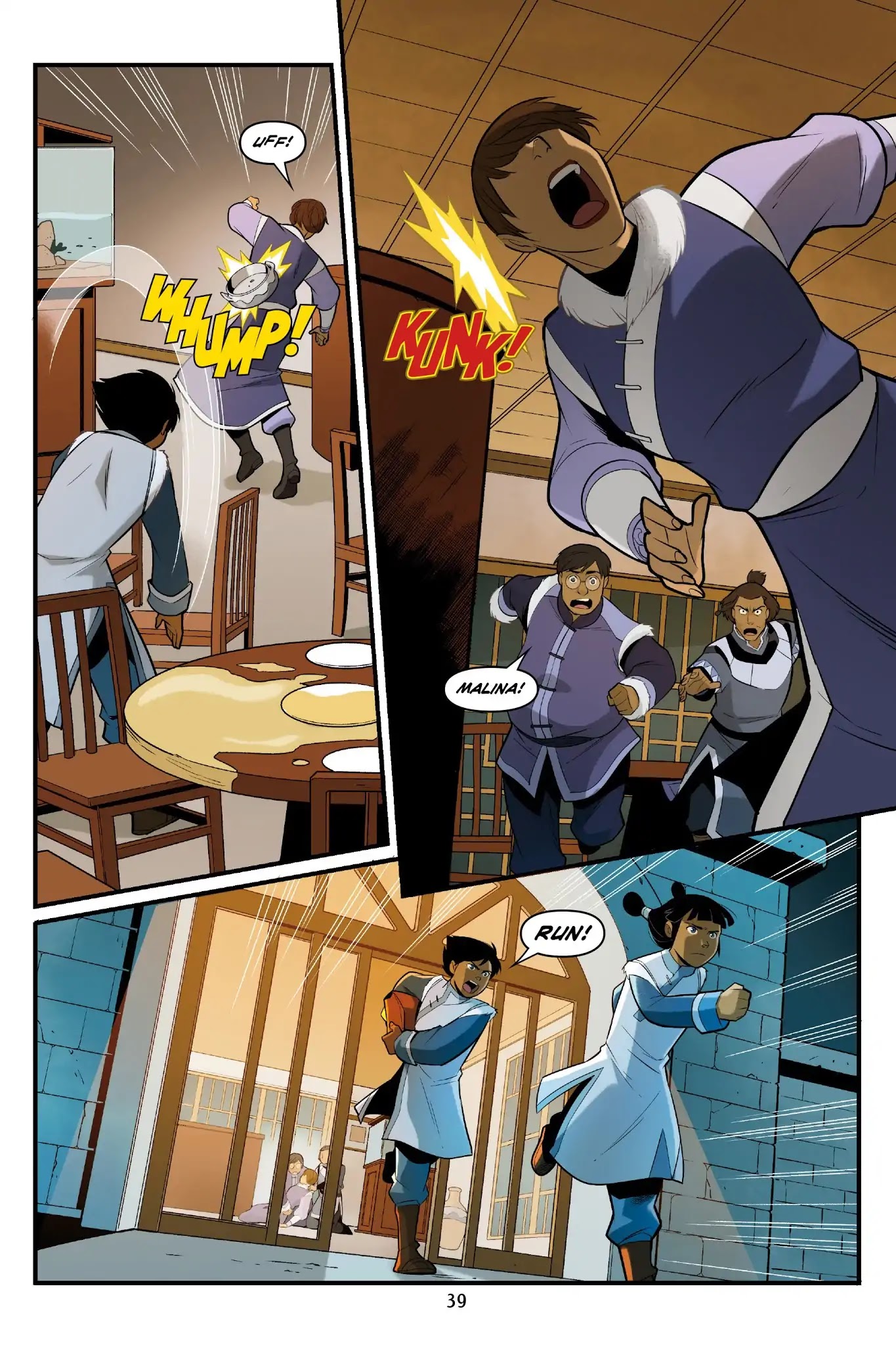 Avatar: The Last Airbender - North and South Chapter 0 page 39 - North and South - Part One