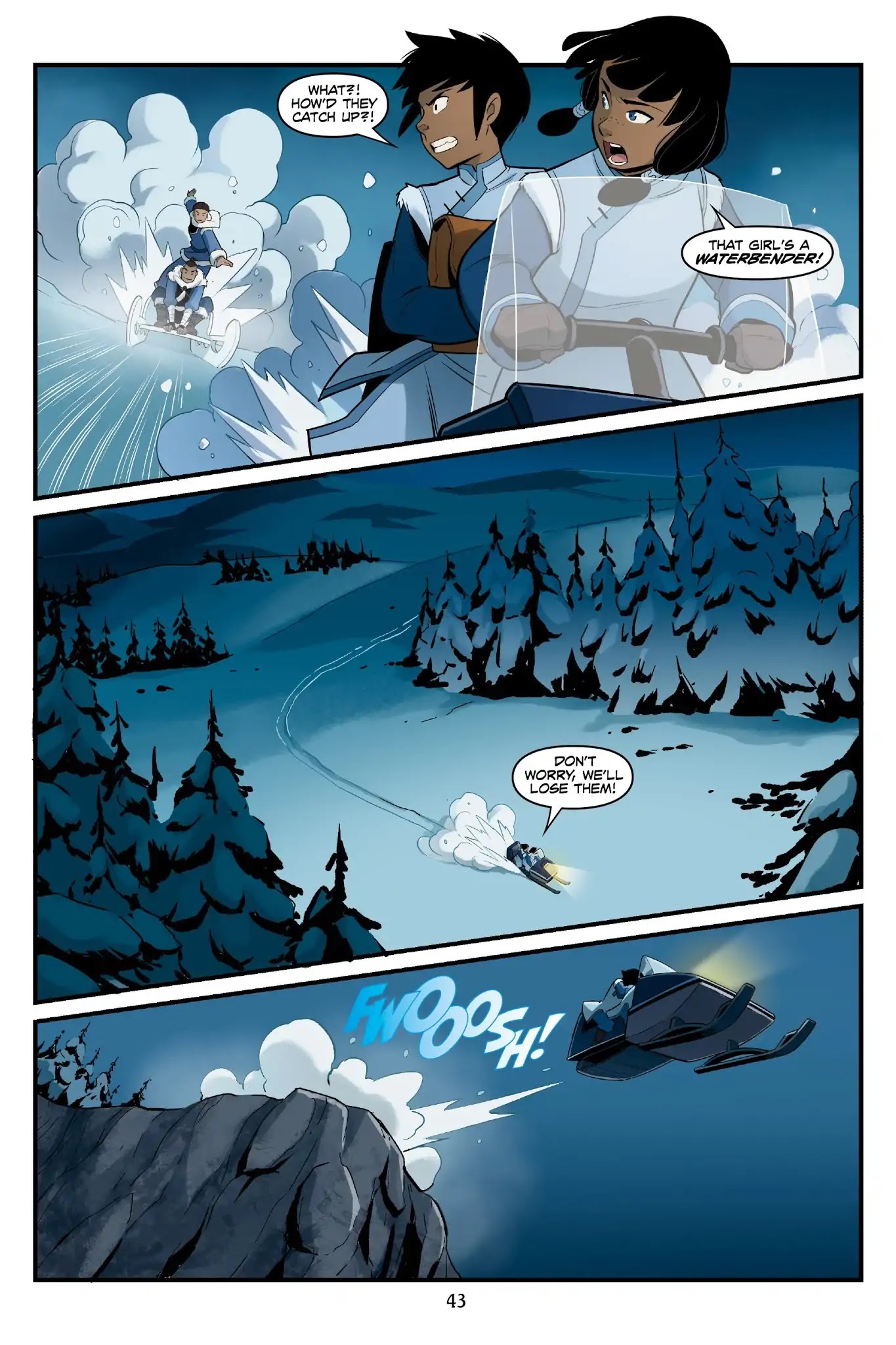 Avatar: The Last Airbender - North and South Chapter 0 page 43 - North and South - Part One