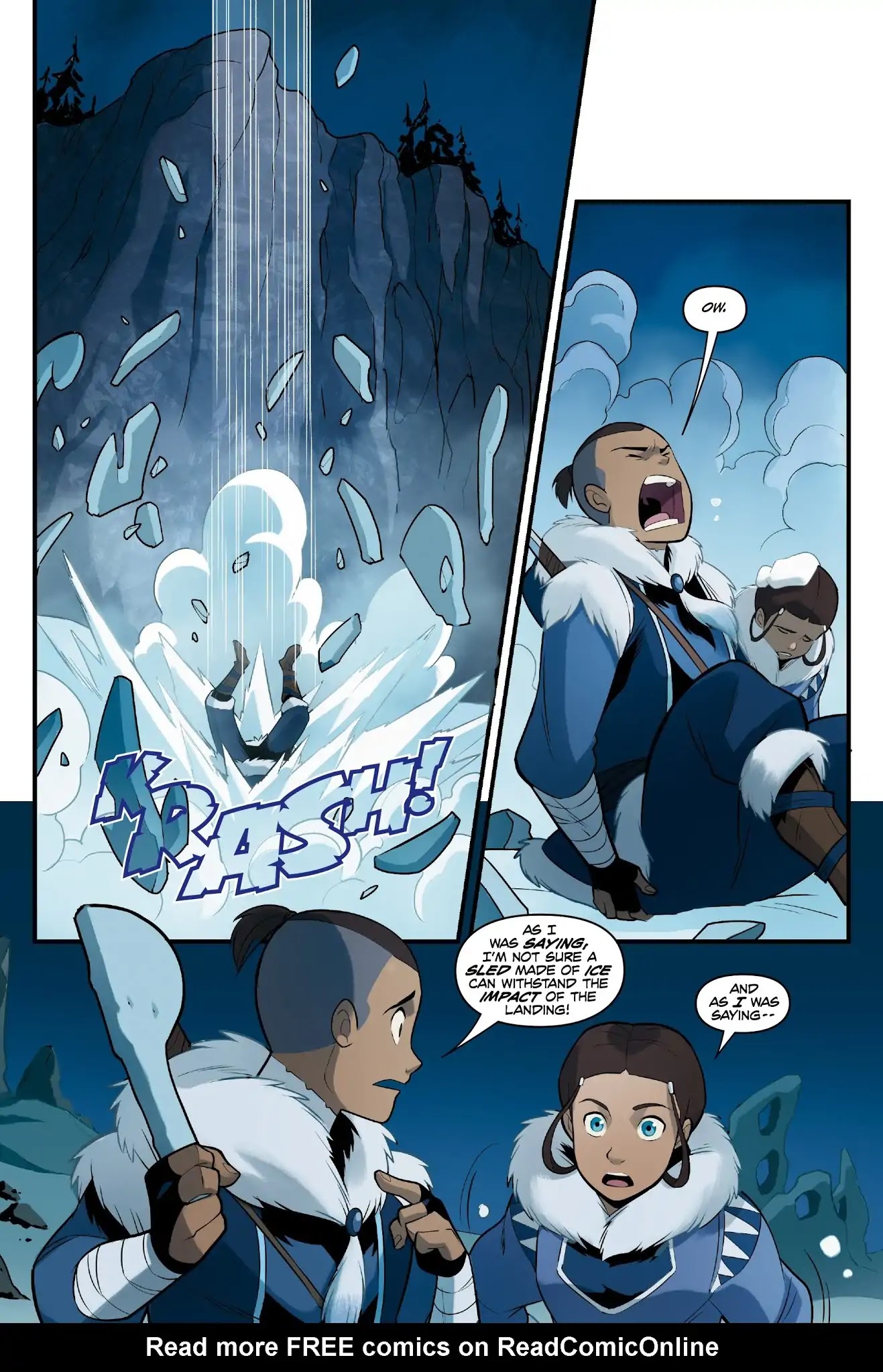 Avatar: The Last Airbender - North and South Chapter 0 page 45 - North and South - Part One