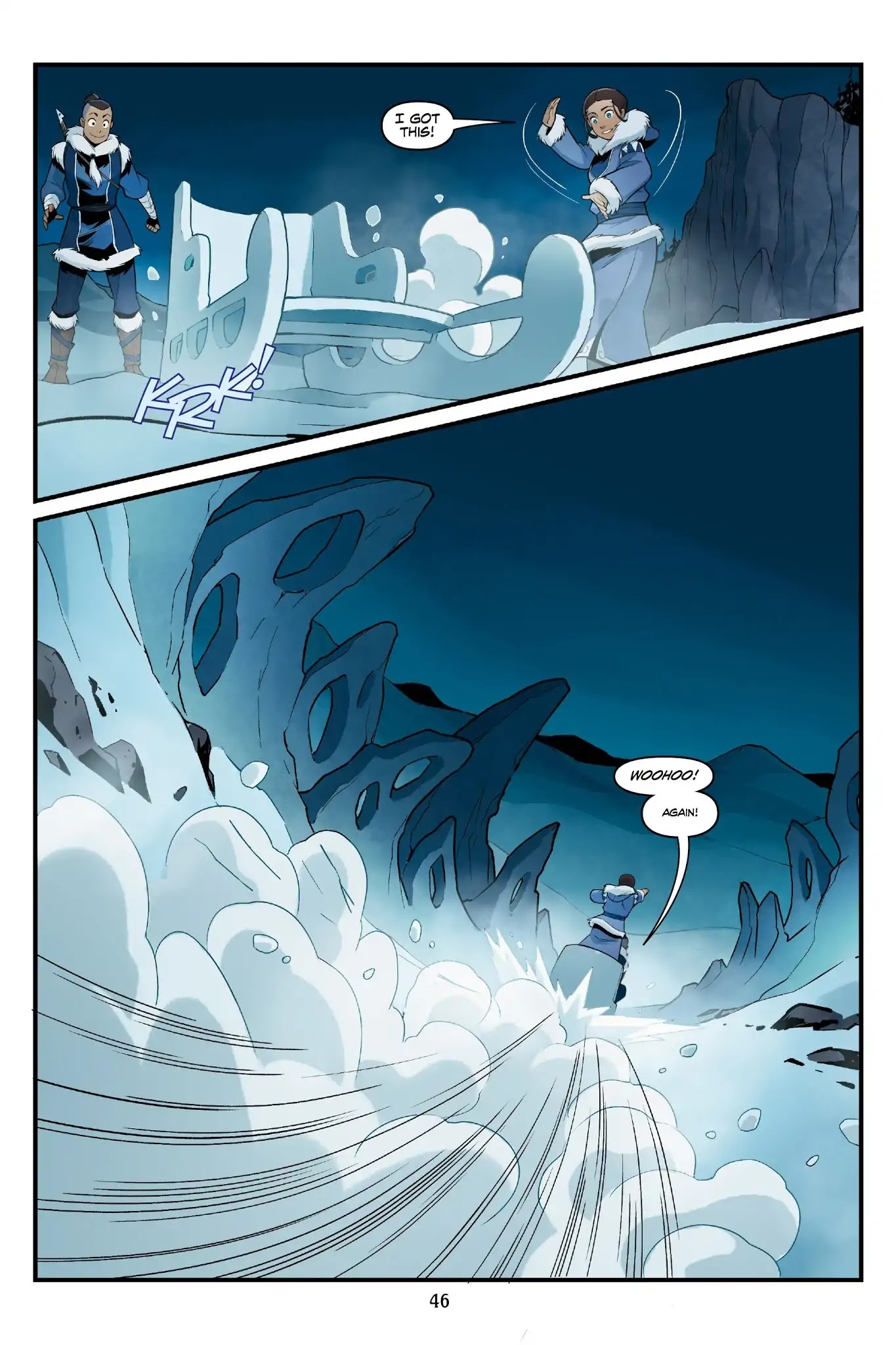 Avatar: The Last Airbender - North and South Chapter 0 page 46 - North and South - Part One
