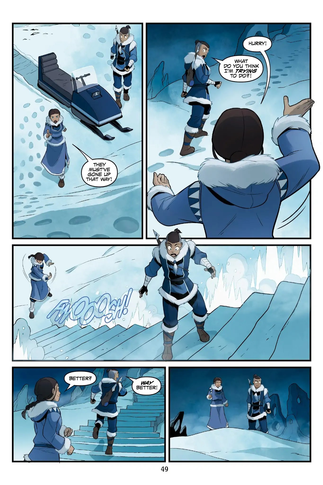 Avatar: The Last Airbender - North and South Chapter 0 page 49 - North and South - Part One