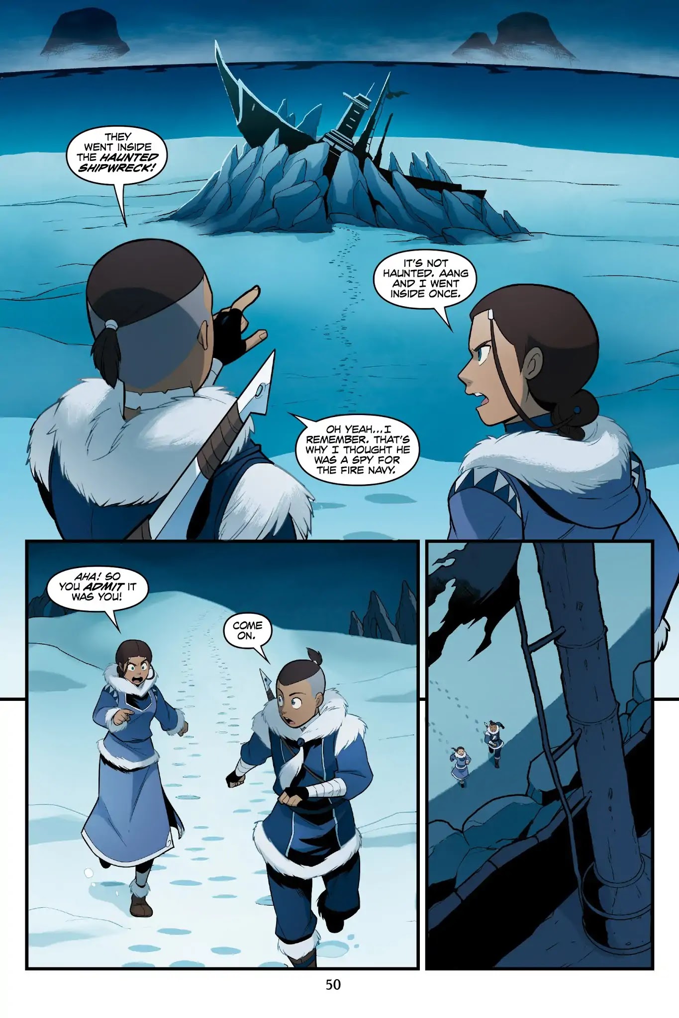 Avatar: The Last Airbender - North and South Chapter 0 page 50 - North and South - Part One