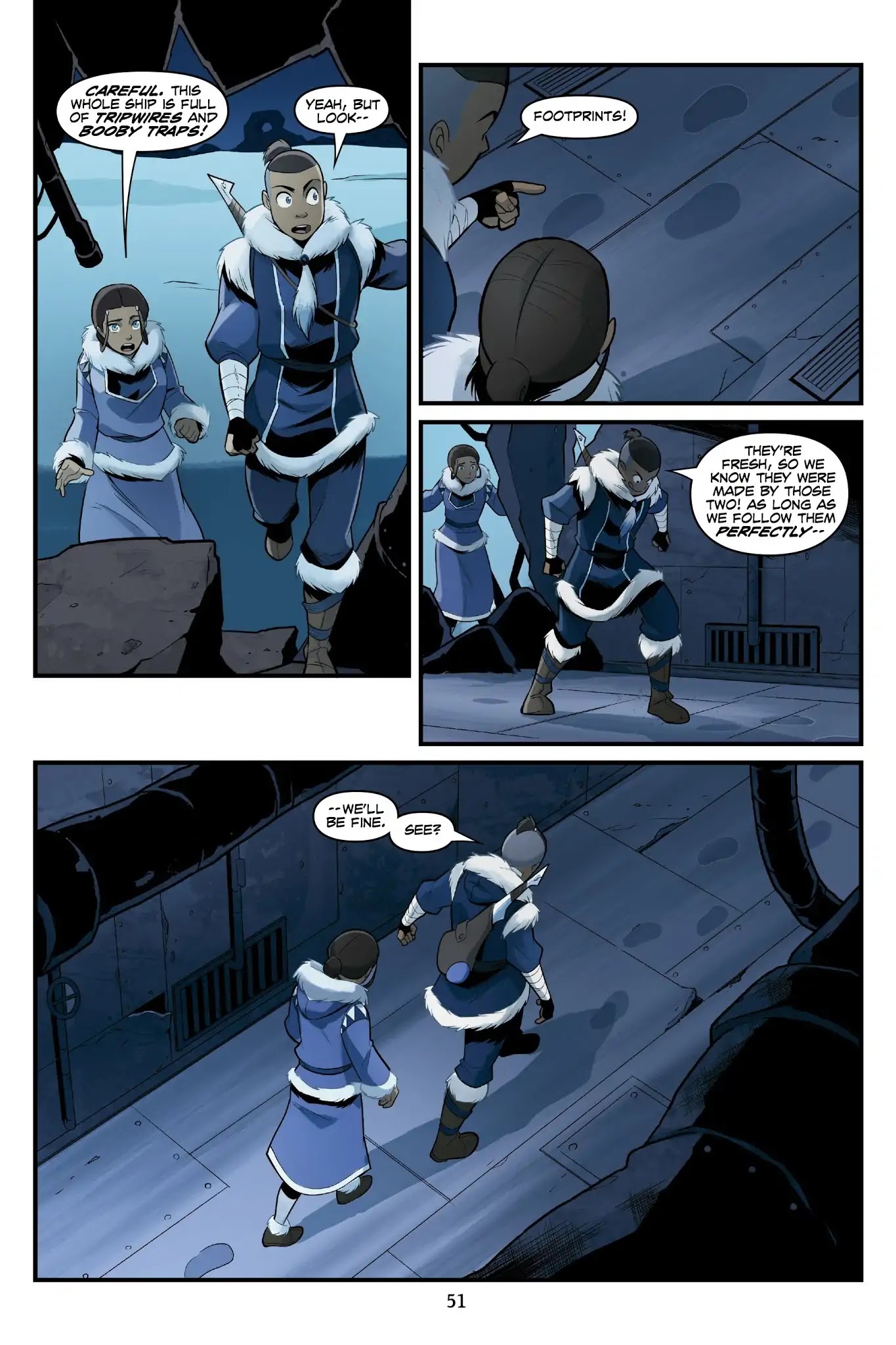Avatar: The Last Airbender - North and South Chapter 0 page 51 - North and South - Part One