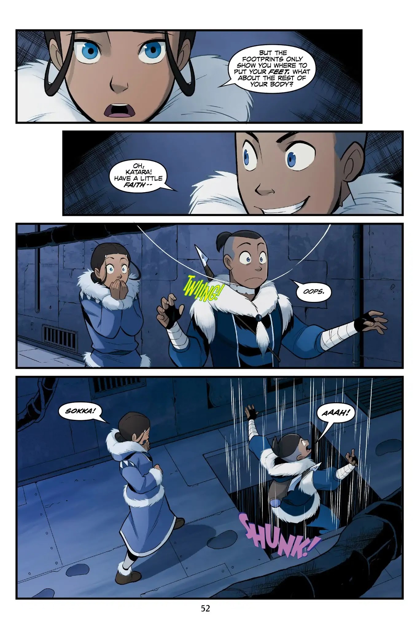 Avatar: The Last Airbender - North and South Chapter 0 page 52 - North and South - Part One