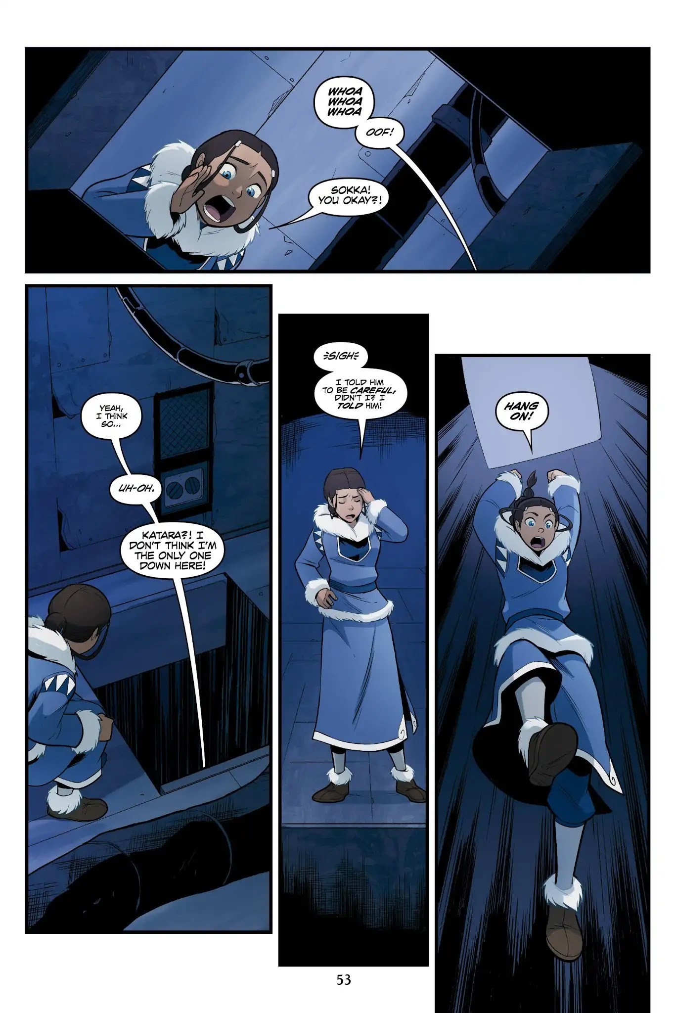 Avatar: The Last Airbender - North and South Chapter 0 page 53 - North and South - Part One