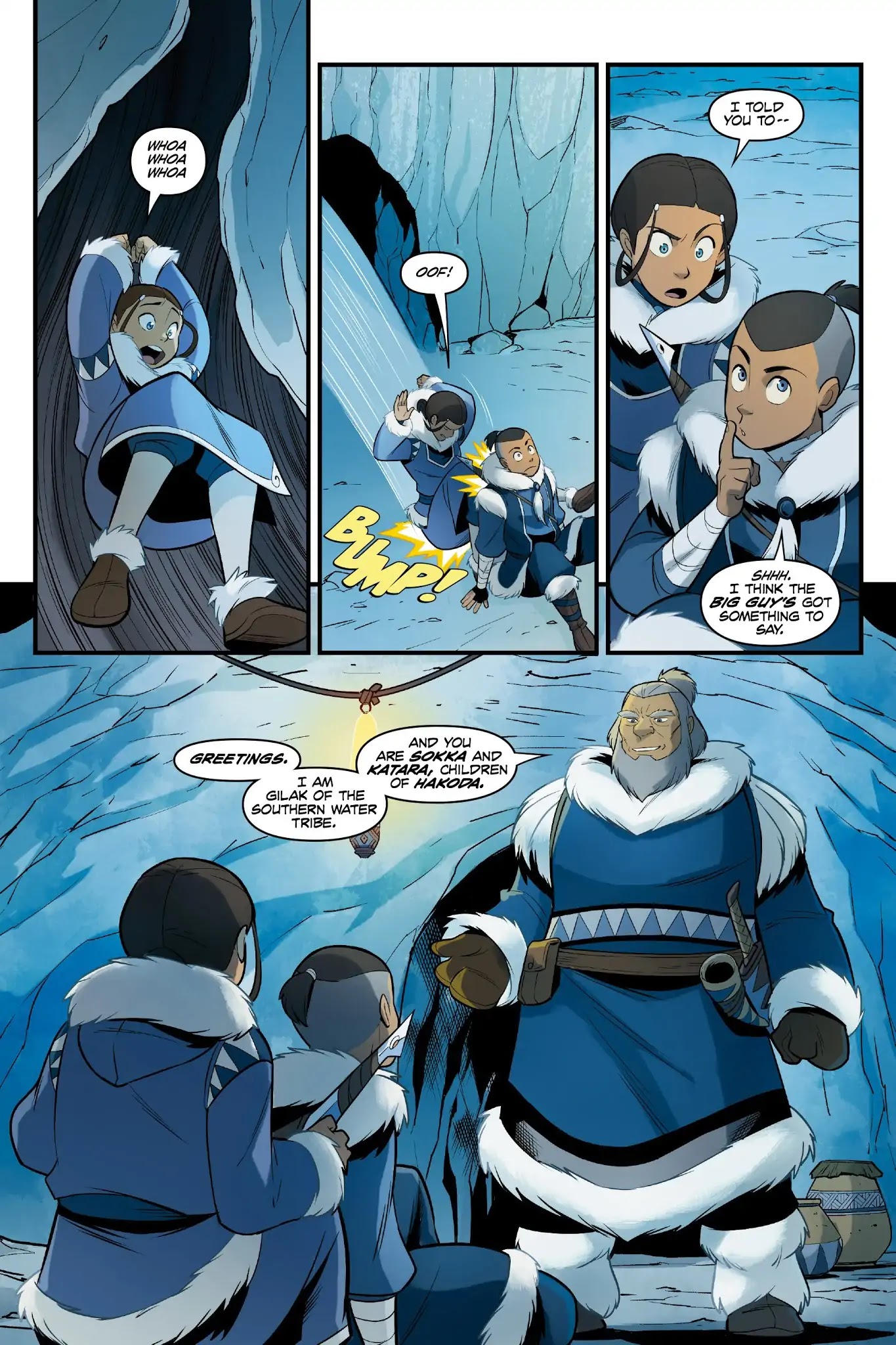Avatar: The Last Airbender - North and South Chapter 0 page 54 - North and South - Part One