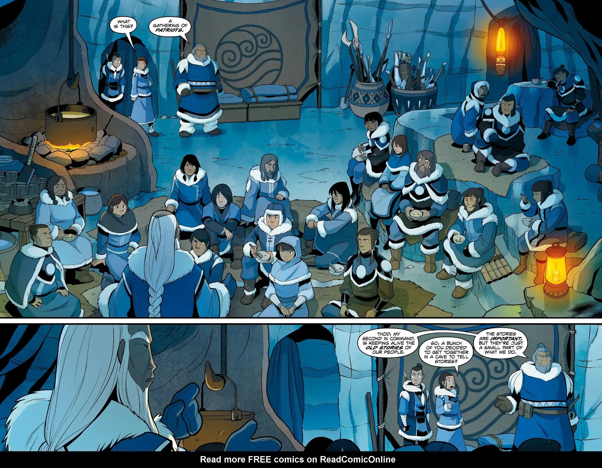 Avatar: The Last Airbender - North and South Chapter 0 page 56 - North and South - Part One