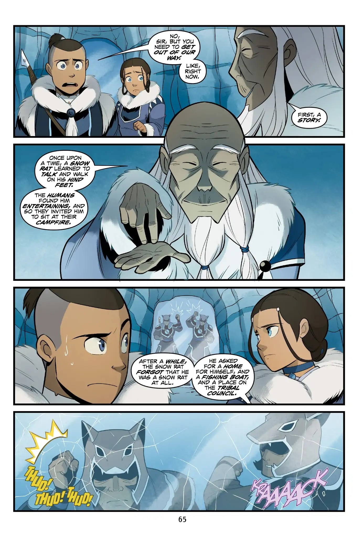 Avatar: The Last Airbender - North and South Chapter 0 page 64 - North and South - Part One