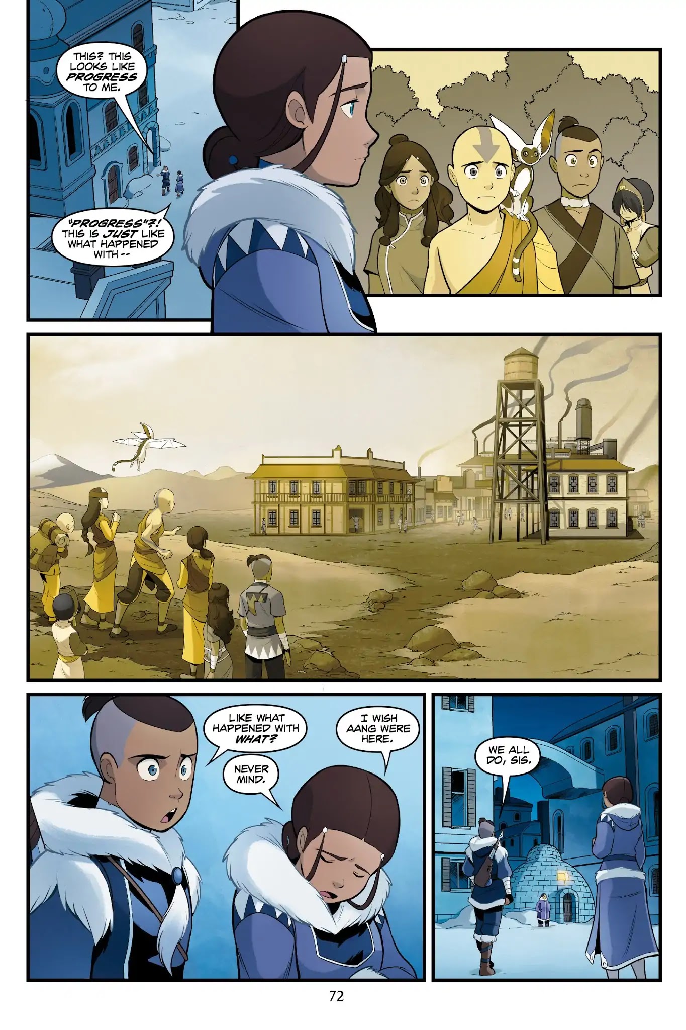 Avatar: The Last Airbender - North and South Chapter 0 page 71 - North and South - Part One