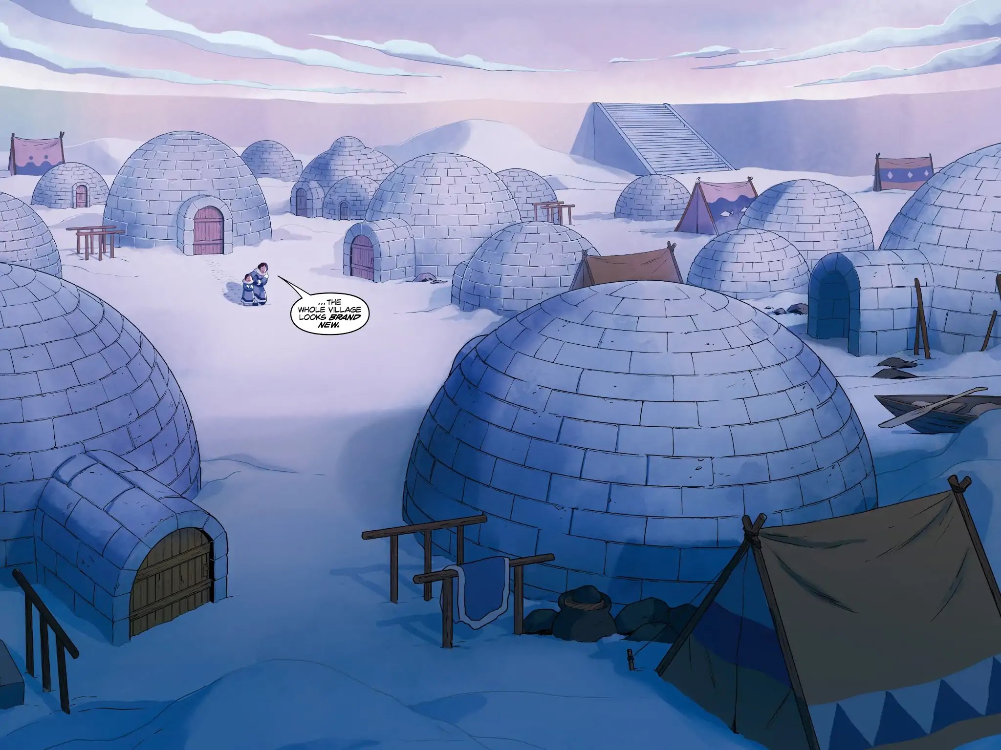 Avatar: The Last Airbender - North and South Chapter 0 page 8 - North and South - Part One