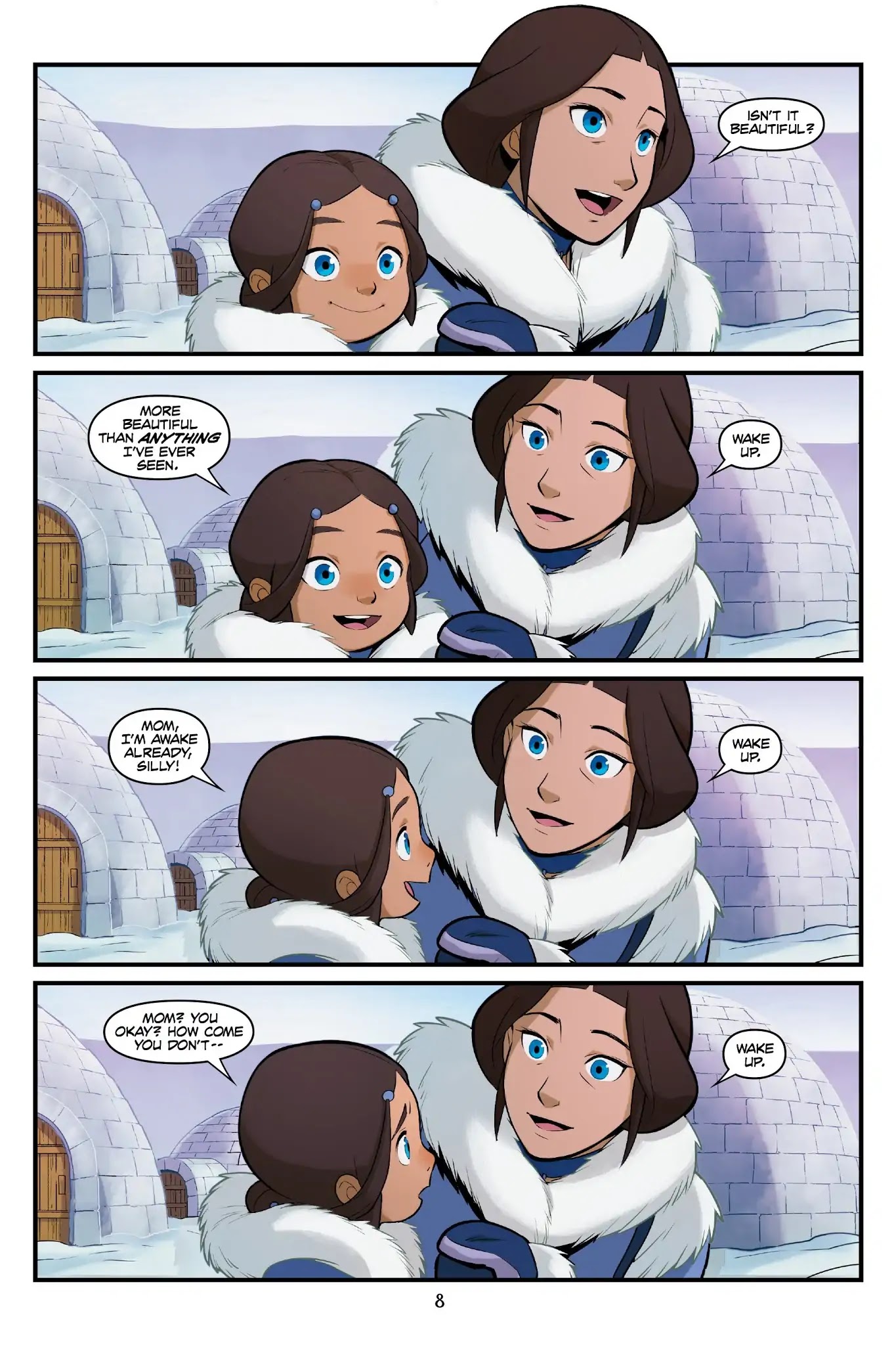 Avatar: The Last Airbender - North and South Chapter 0 page 9 - North and South - Part One