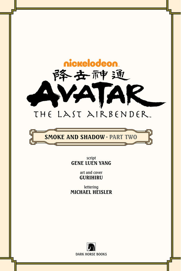 Avatar: The Last Airbender - Smoke and Shadow Chapter 2 page 5 - Chapter 2