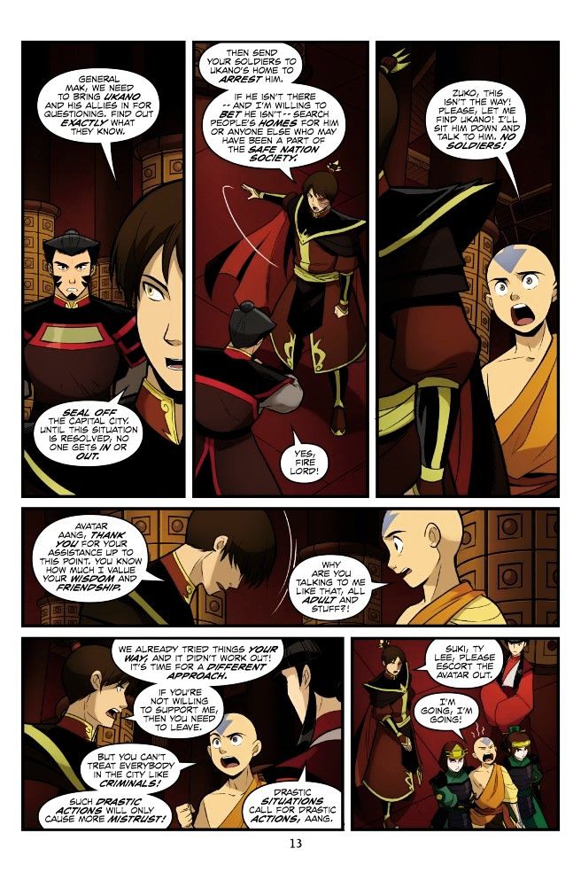 Avatar: The Last Airbender - Smoke and Shadow Chapter 3 page 14 - Chapter 3
