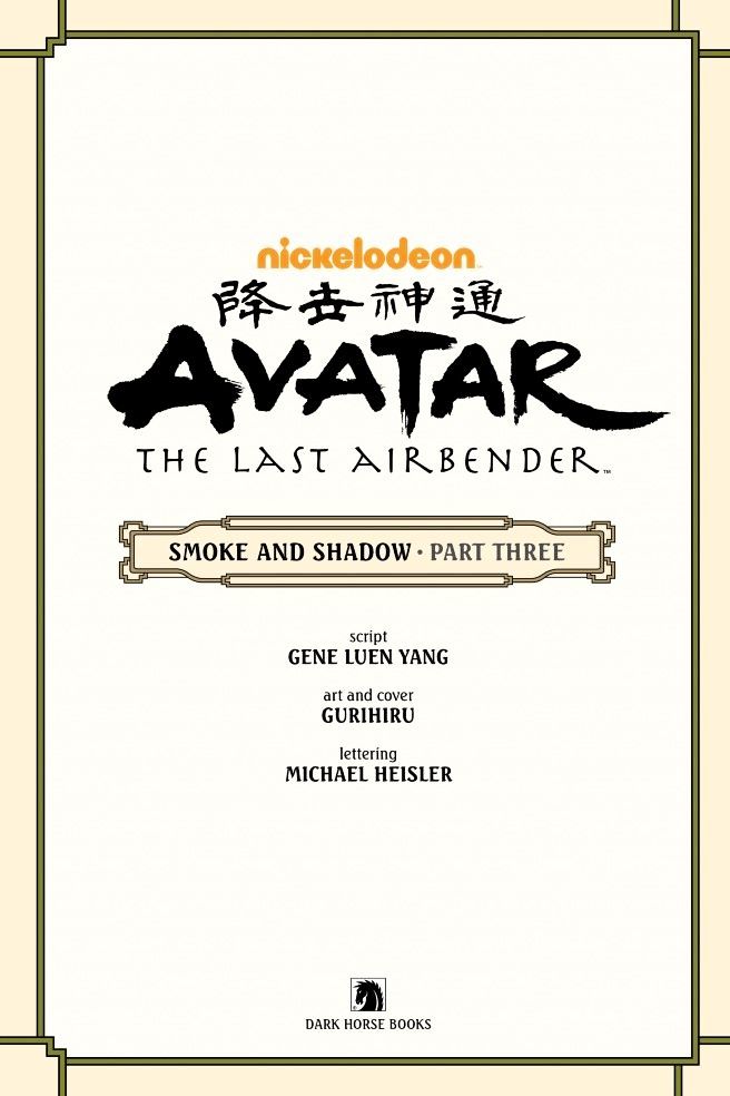 Avatar: The Last Airbender - Smoke and Shadow Chapter 3 page 2 - Chapter 3