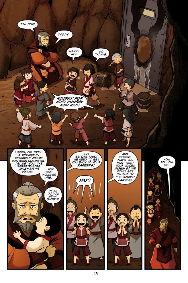 Avatar: The Last Airbender - Smoke and Shadow Chapter 3 page 45 - Chapter 3