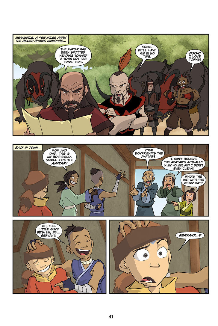 Avatar: The Last Airbender - The Lost Adventures Chapter 2 page 11 - Chapter 2 : Book Two: Earth