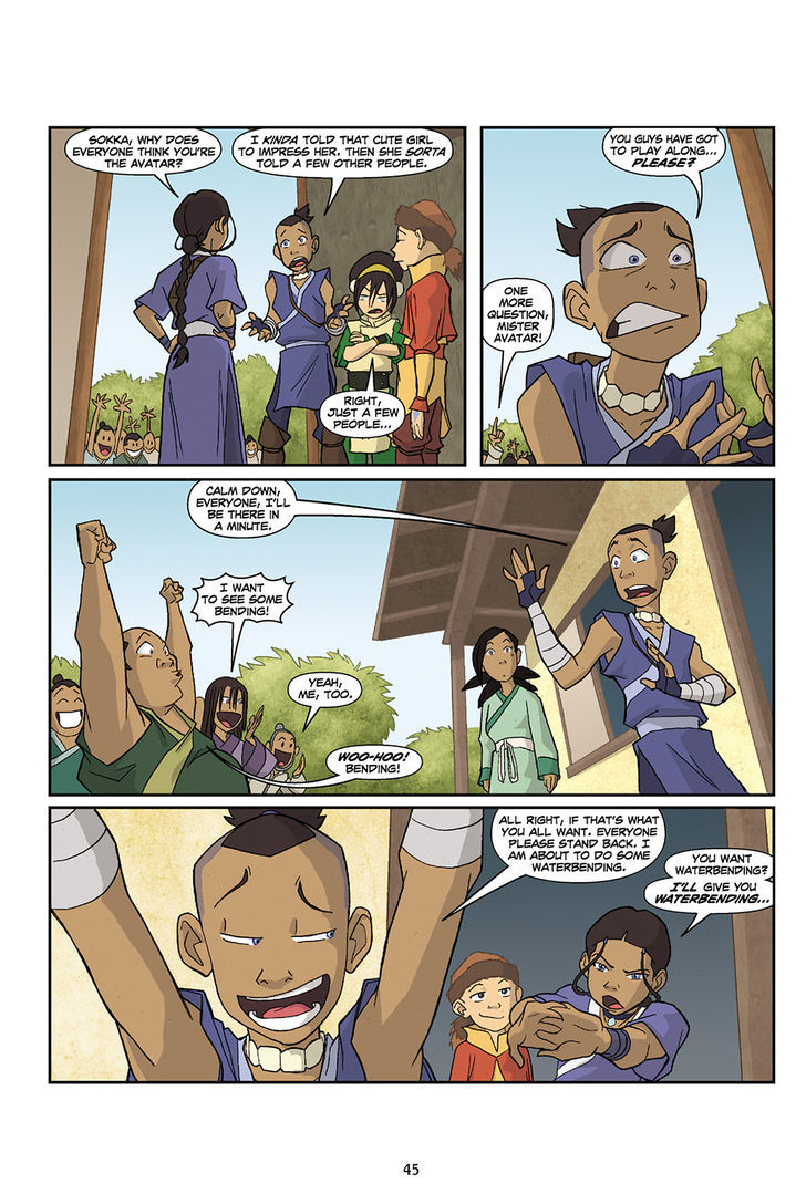 Avatar: The Last Airbender - The Lost Adventures Chapter 2 page 15 - Chapter 2 : Book Two: Earth