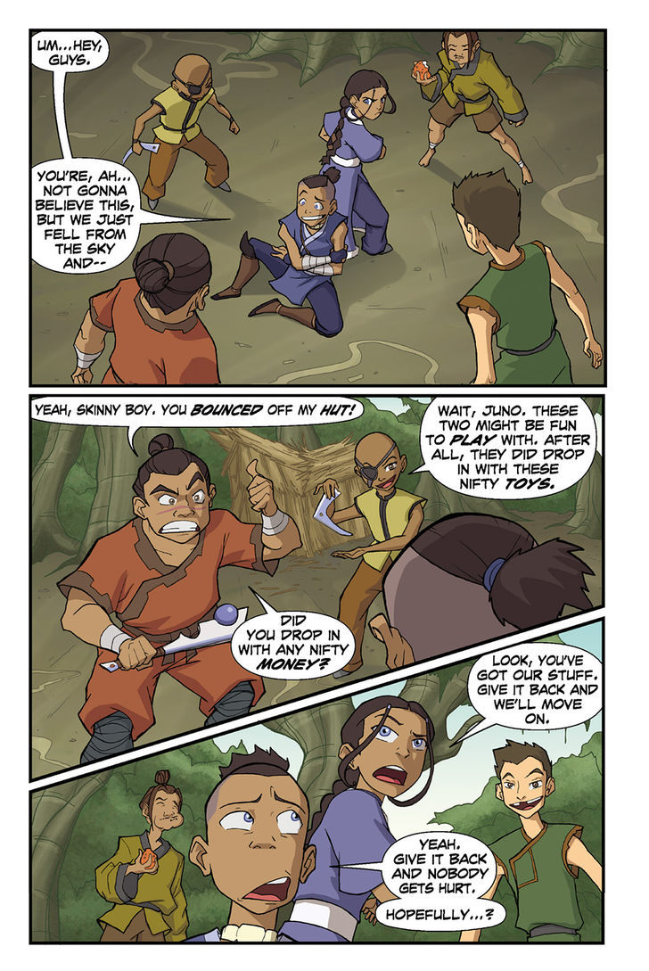 Avatar: The Last Airbender - The Lost Adventures Chapter 2 page 36 - Chapter 2 : Book Two: Earth