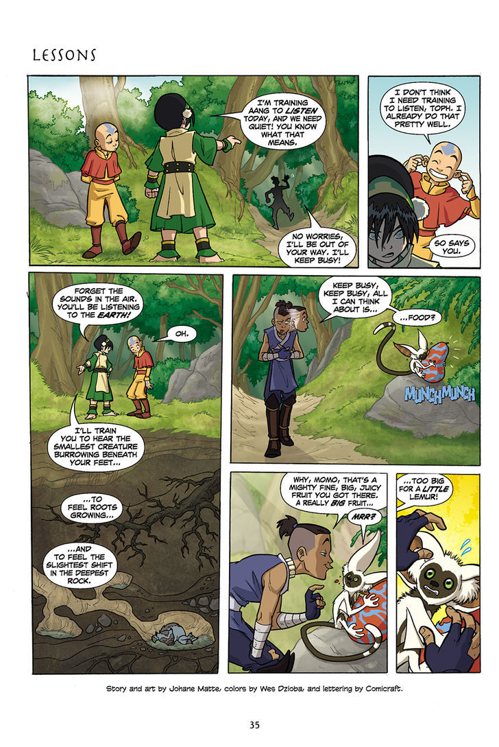 Avatar: The Last Airbender - The Lost Adventures Chapter 2 page 5 - Chapter 2 : Book Two: Earth