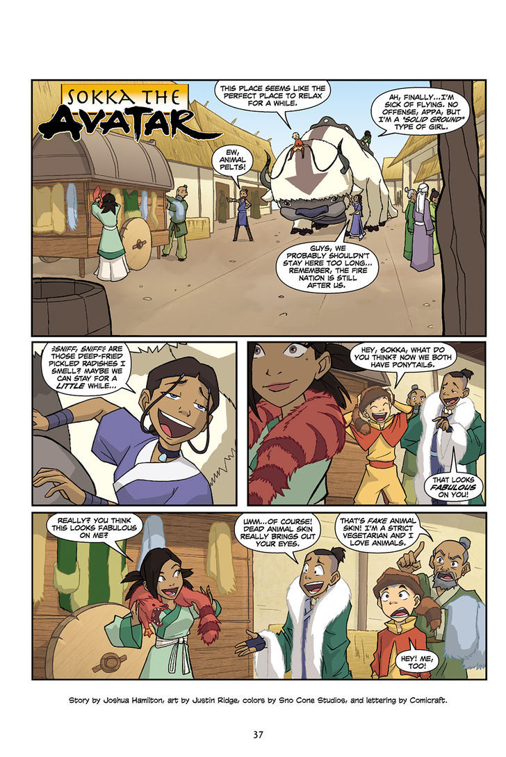 Avatar: The Last Airbender - The Lost Adventures Chapter 2 page 7 - Chapter 2 : Book Two: Earth