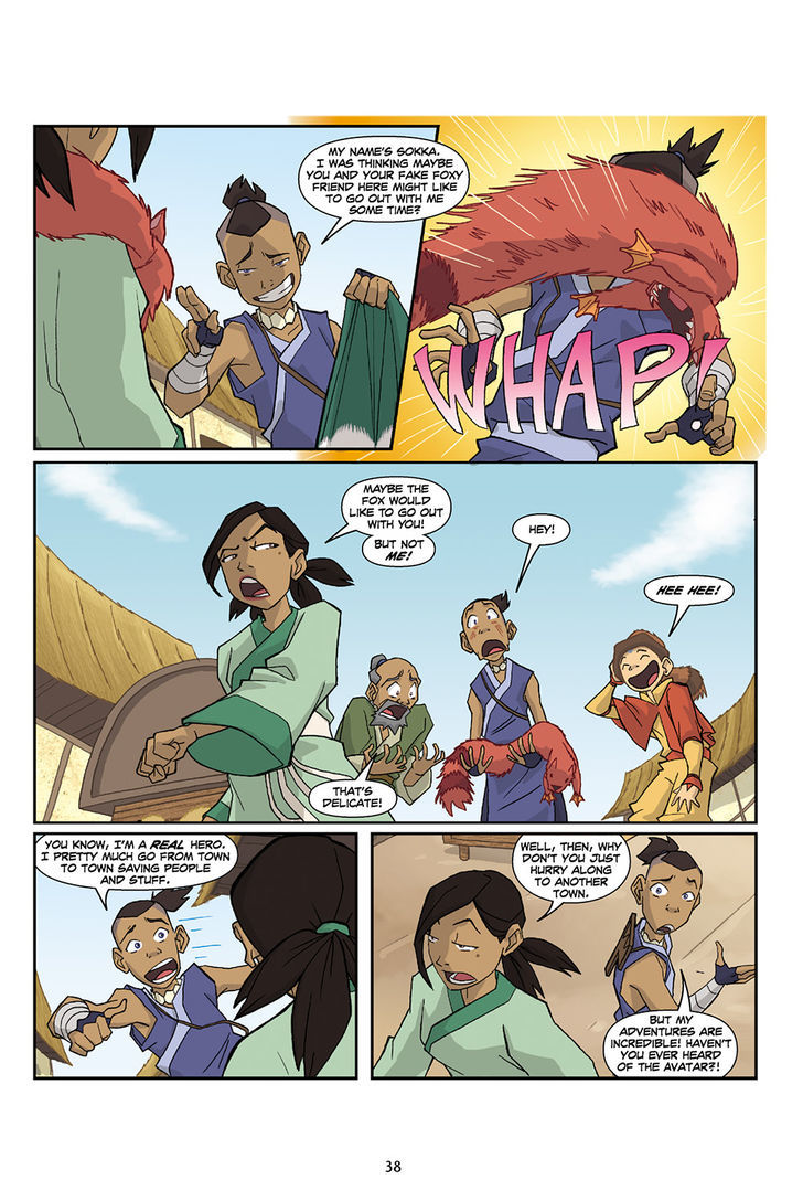 Avatar: The Last Airbender - The Lost Adventures Chapter 2 page 8 - Chapter 2 : Book Two: Earth